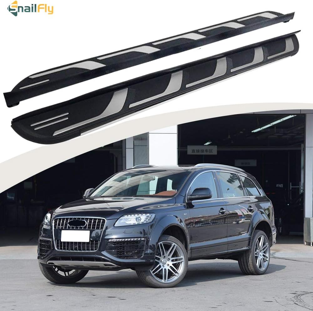 Snailfly Running Boards Side Steps Fit for Audi Q7 2009 2010 2012 2013 2014 2015