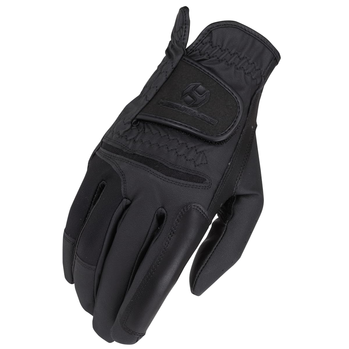 Heritage Pro.Comp Show Gloves, Size 7, Black