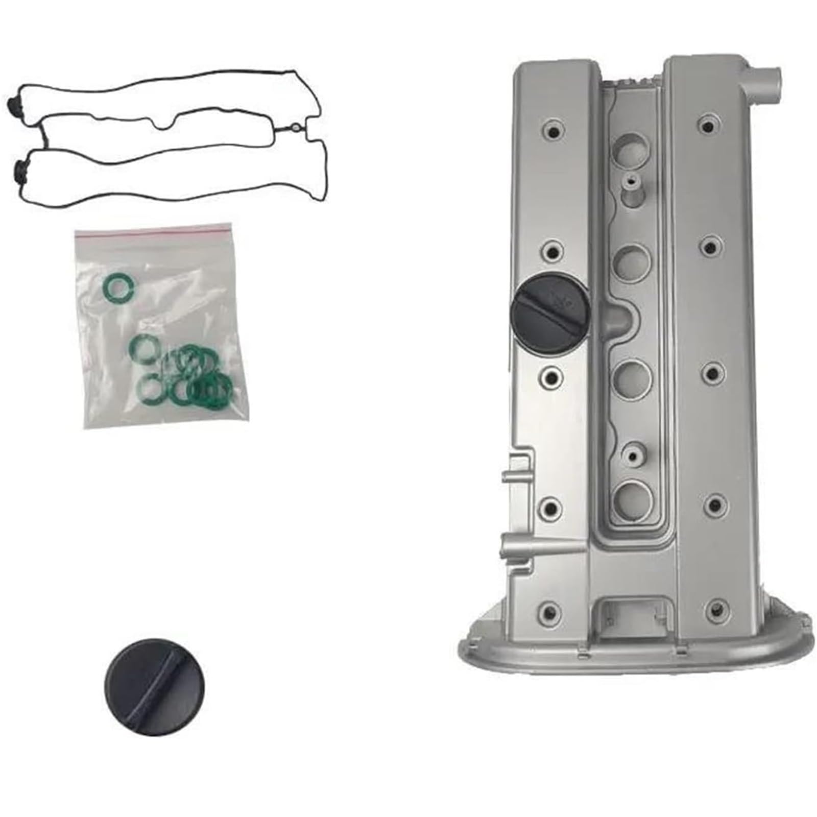Bouchons de Valve de Pneu pour Chevrolet pour Vista 2005-2006 pour Couvercle de soupape de Moteur en Aluminium et Joint pour Couvercle