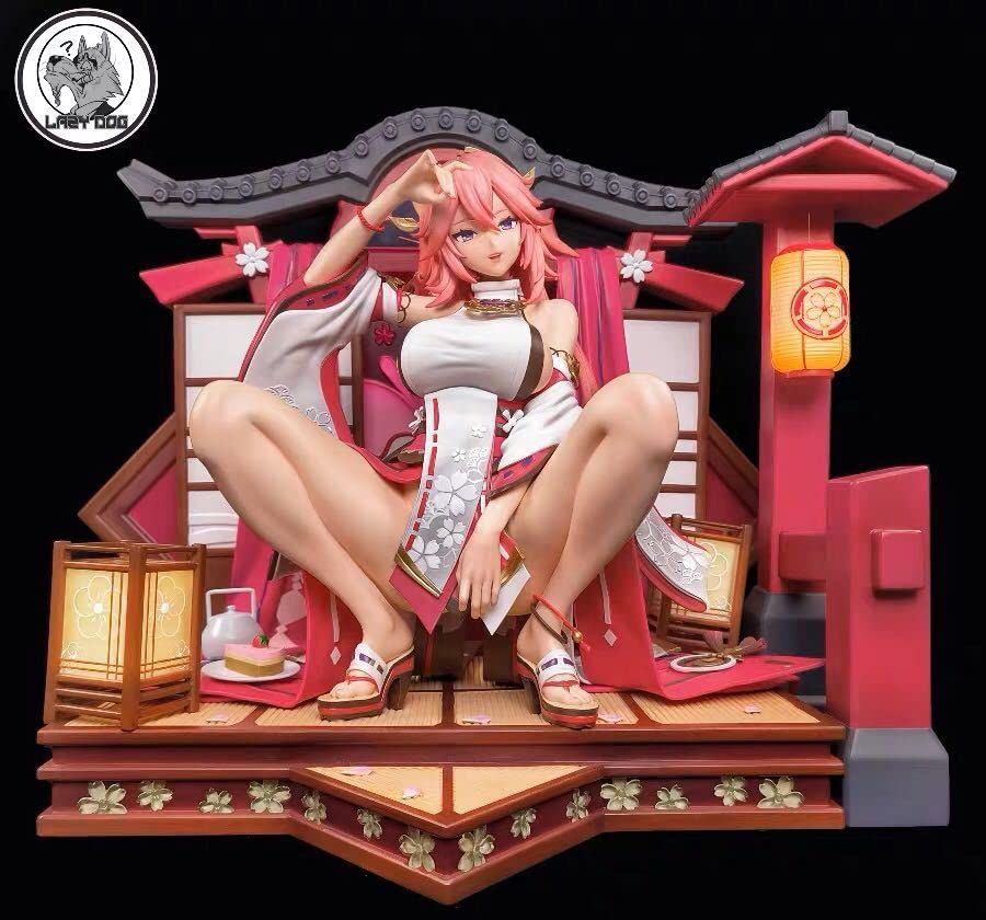 Amazon | 原神 八重神子 ガレージキット フィギュア GK | フィギュア 