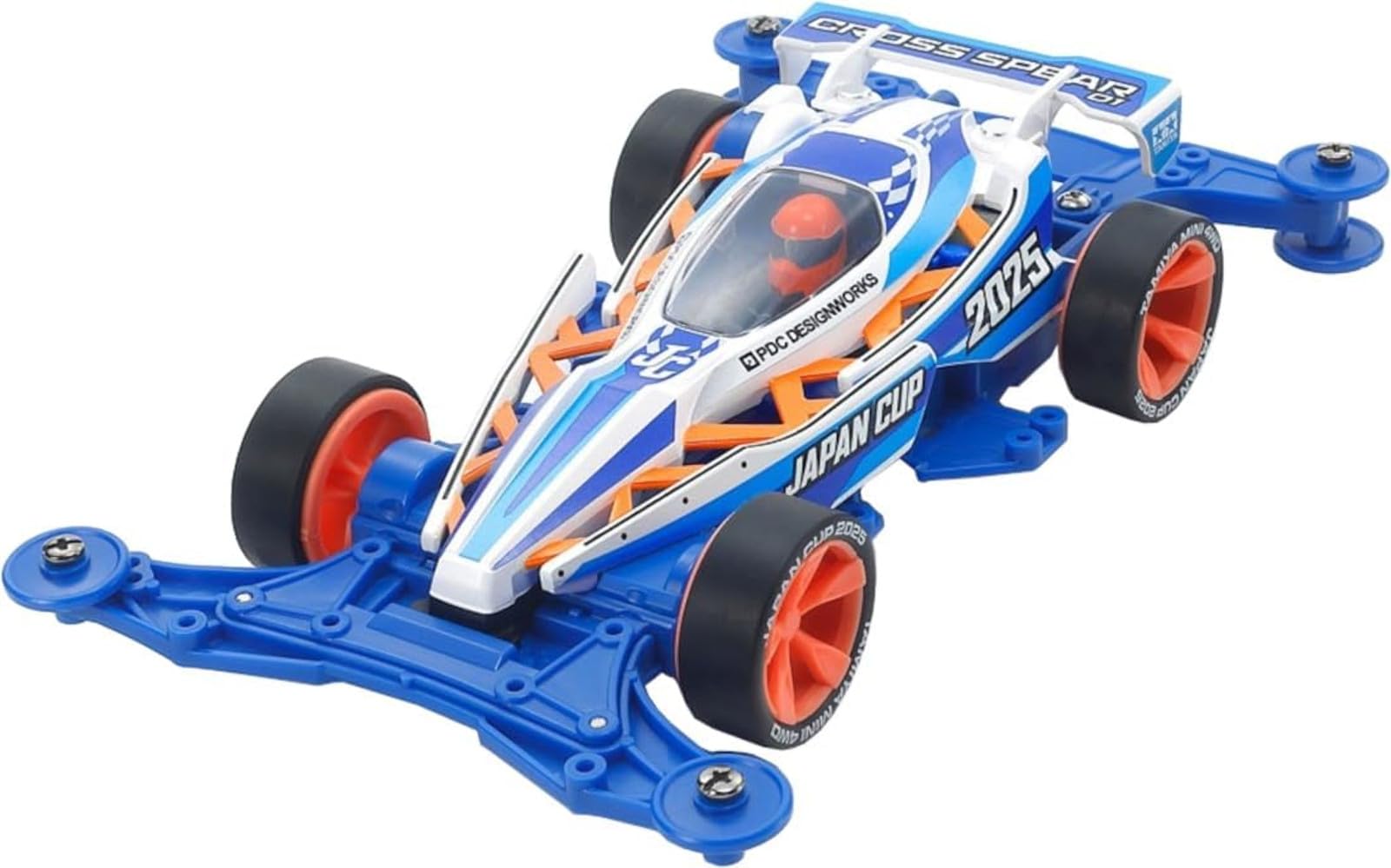 Tamiya Mini 4WD Commemorative Model Cross Spear 01 Japan Cup 2025 VZ Chassis 95181 : Toys & Games