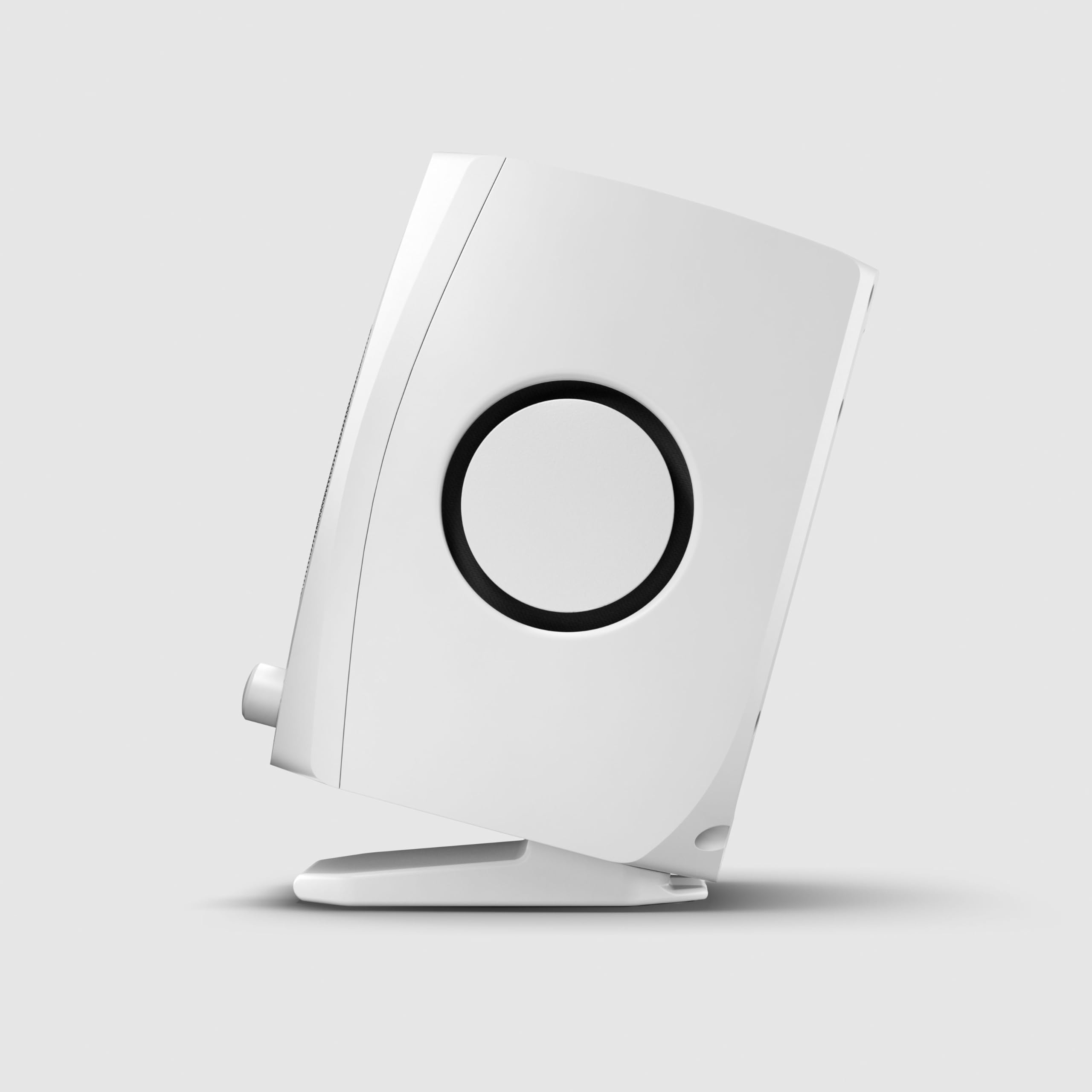 Système de monitoring de bureau amplifié ADAM Audio D3V avec port USB-C (vendues par paire, couleur blanche)