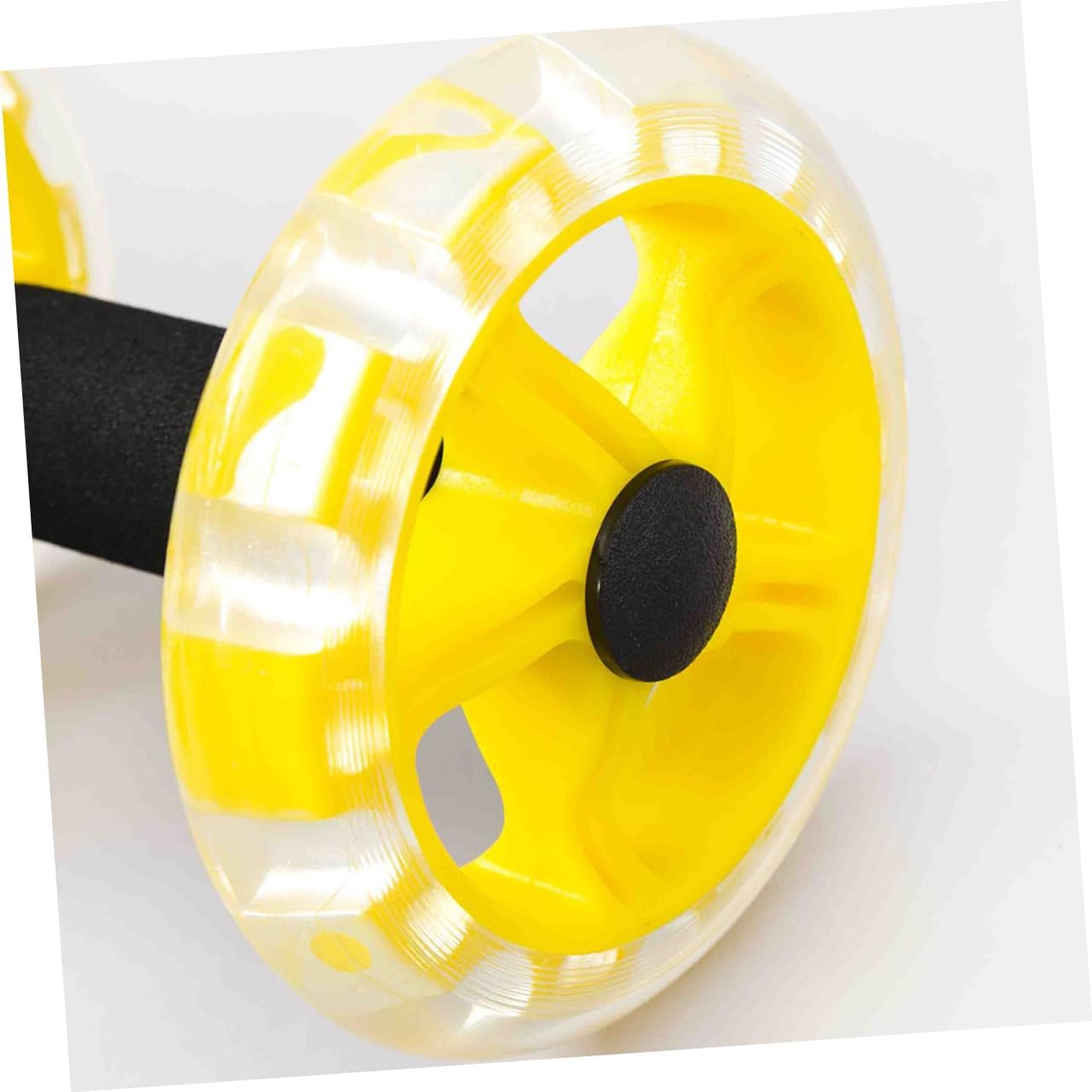 KICHOUSE Ab Wheel Roller Ab Roller for Stomach Exercise Fitness Exercise Device Lose Weight Equipment Dual Wheel Design for Stability