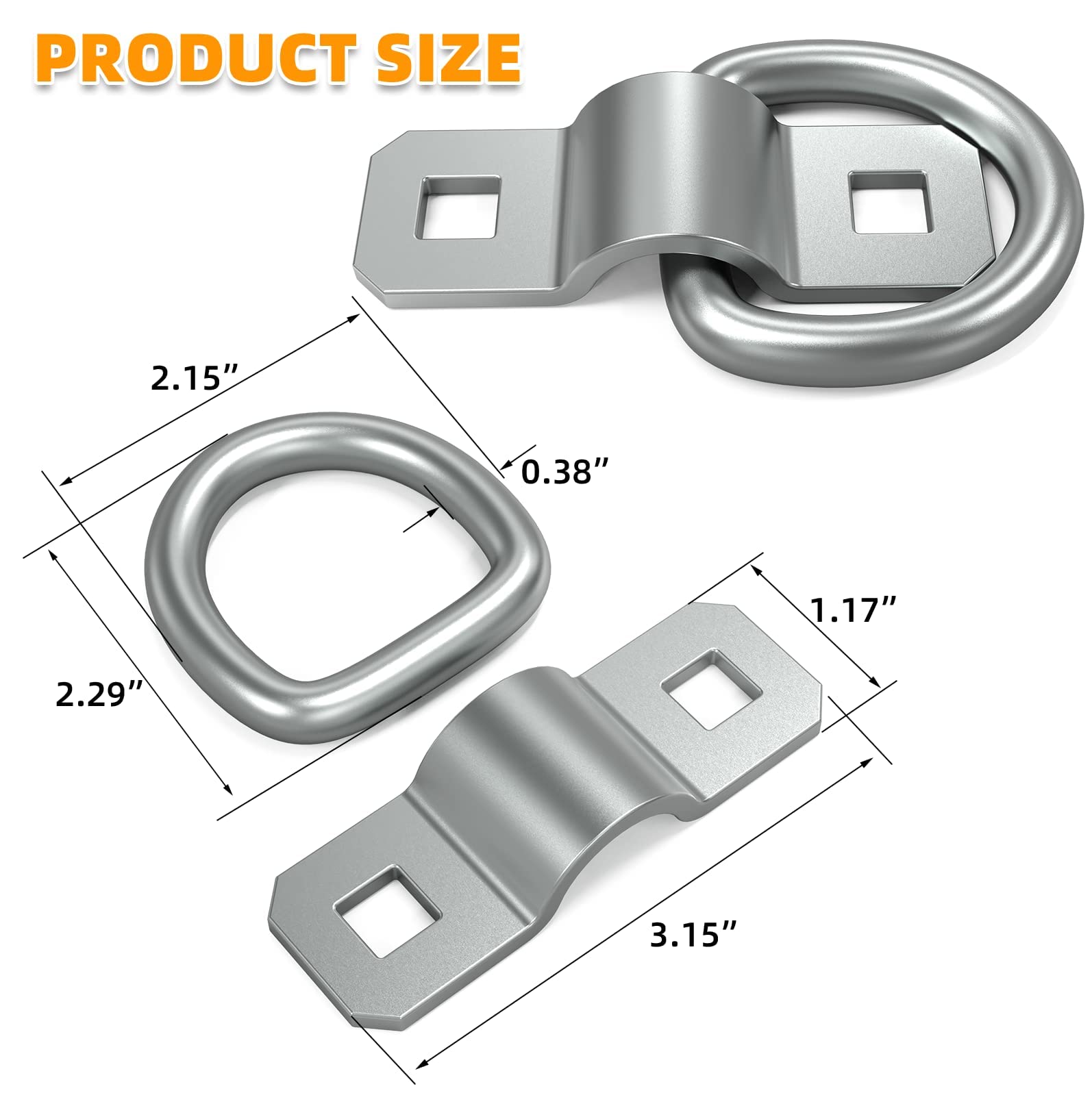 4x Staffe Per Pali Ancoraggi Ad H Staffa Per Pali Zincata A Caldo Ancoraggi Per Pali Recinzioni Stabili 111 Mm 88926249