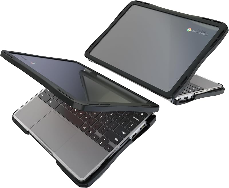 Air Hard Shell Case for Lenovo Chromebook 500e / 500w Gen 4 & Lenovo 500w Gen 5 12.2", Protective Clear Cover (1-Pack)
