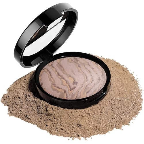 Baked Natural Glow Highlighter Contour, 2-in-1 Blush & Highlighter Hybrid - Pink Buttercream - Natural Finish, Buildable Color, (A04#, 1Pcs(13.5g/0.476oz))