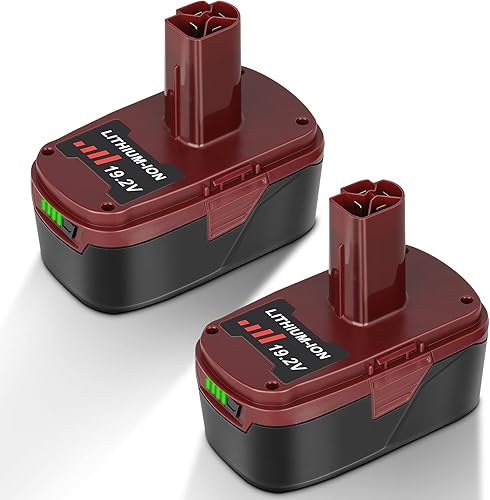 Miniatura 1 de JYJZPB Paquete de 2 baterías de litio de 6.5 Ah para Craftsman 19.2 voltios, batería DieHard C3 XCP 315.115410 315.11485 130279005 1323903 120235021