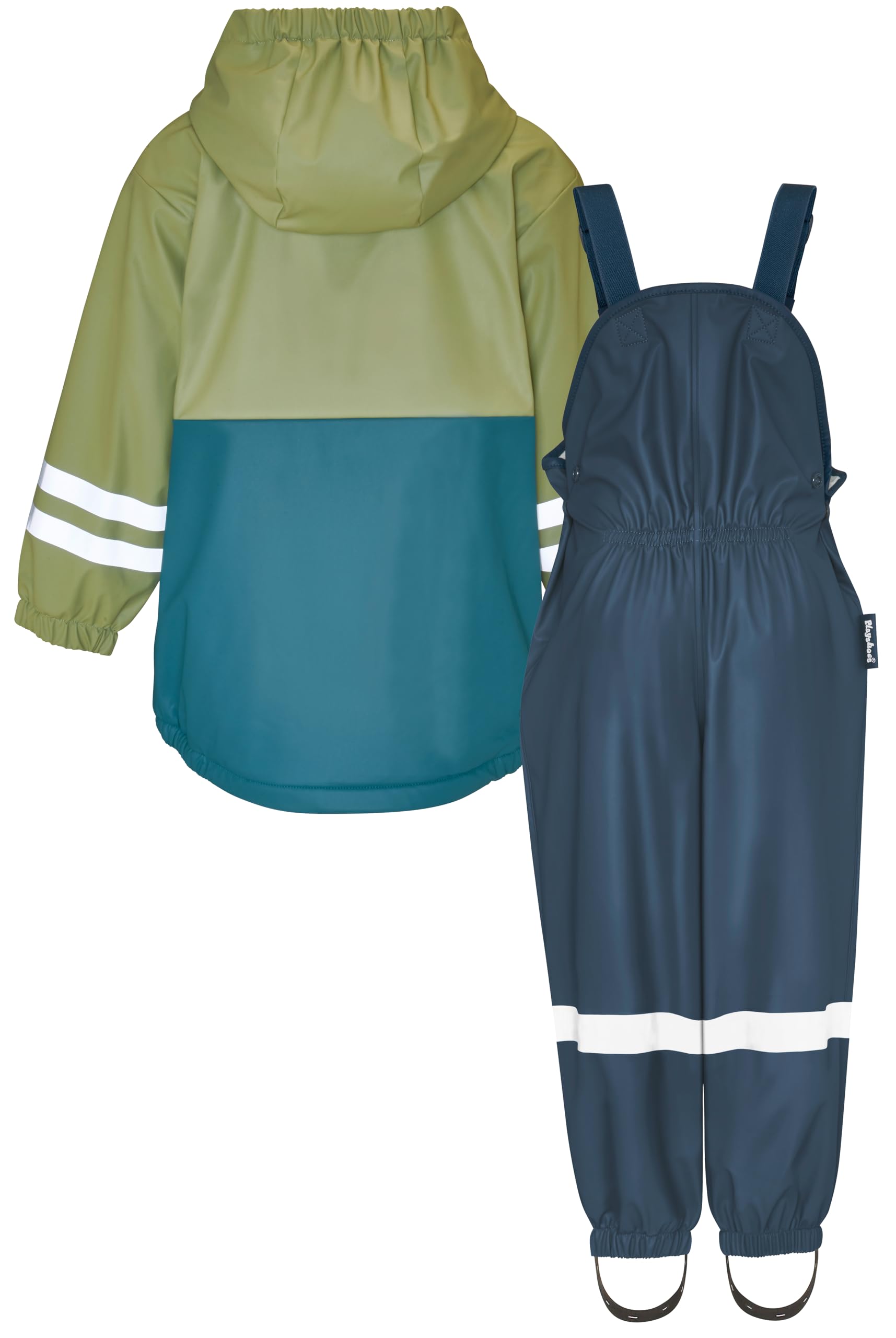 Playshoes Zweiteiliger Regenanzug Fleece-Futter, Gefütterter Matschanzug – Ansicht 2
