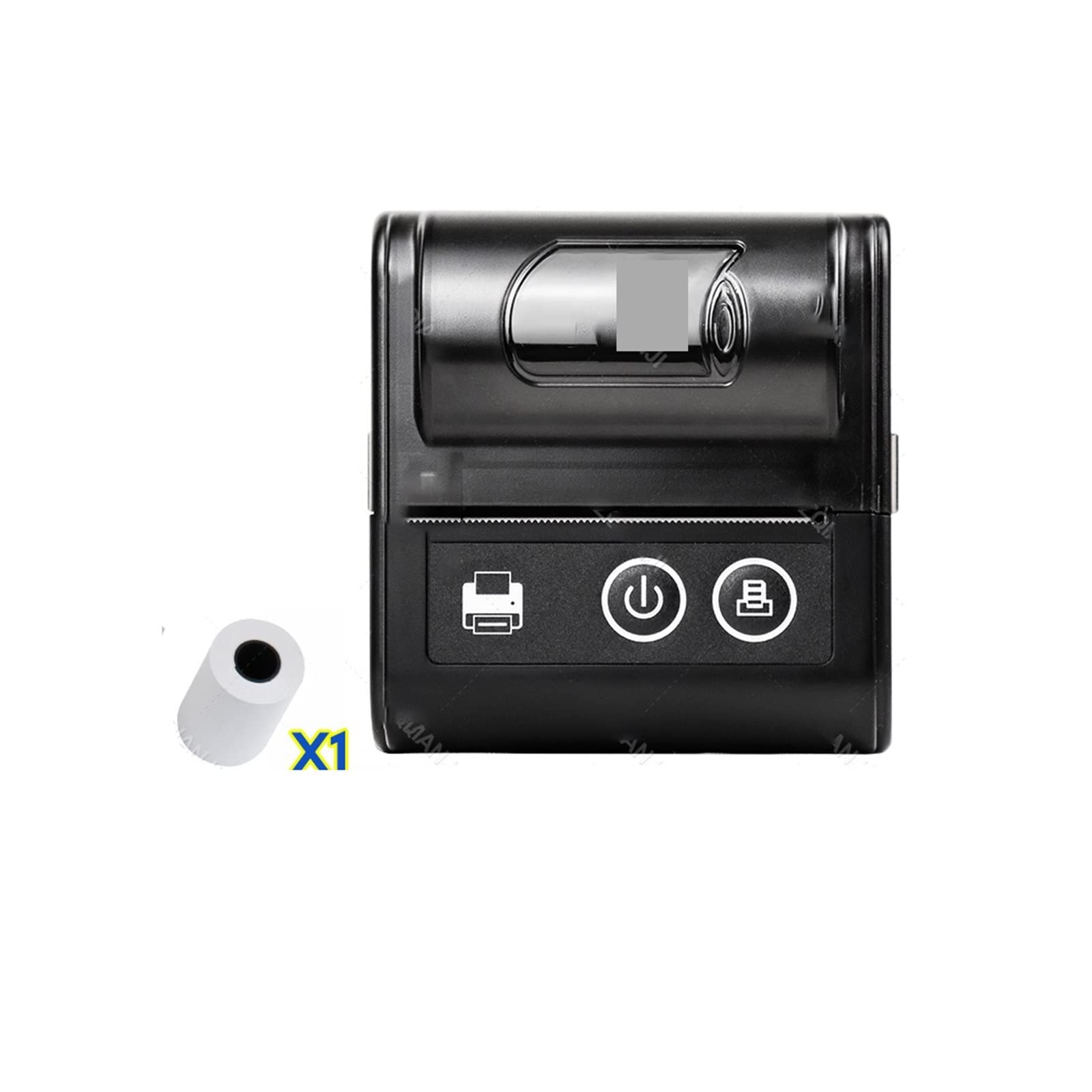 Mini drukarka Mini drukarka rachunków Bluetooth, bezprzewodowa, przenośna, 58 mm(1Printer 1Roll)