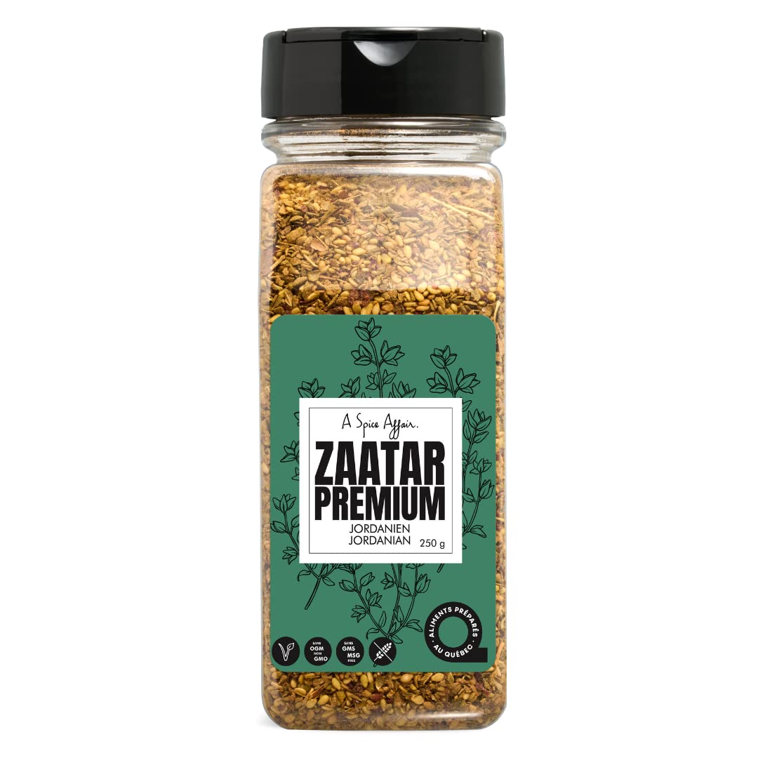 A Spice AffairZaatar Seasoning Premium Jordanian 225 g (7.9 oz) Zaatar - Herbs Spice Blends & Seasonings