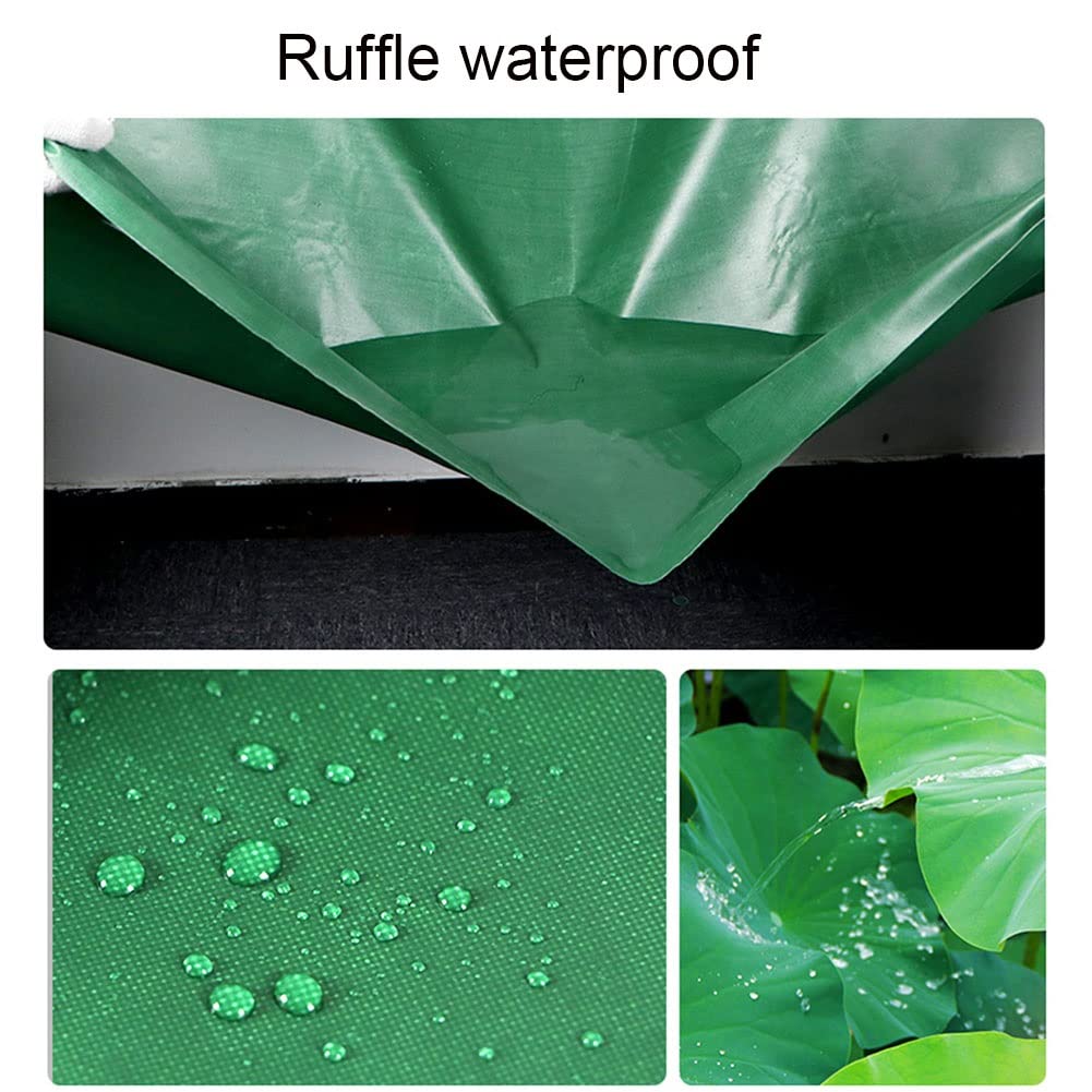Lona impermeable resistente, lona ignífuga para aislamiento al aire libre, cubierta de protección solar, paño grueso resistente a la lluvia