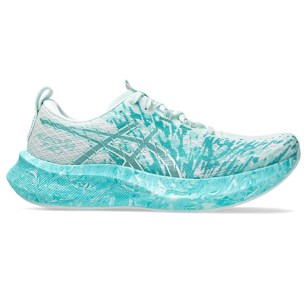 Asics Noosa Tri 16 - Tenis de Correr para Mujer, Guayaba/Techno Cyan