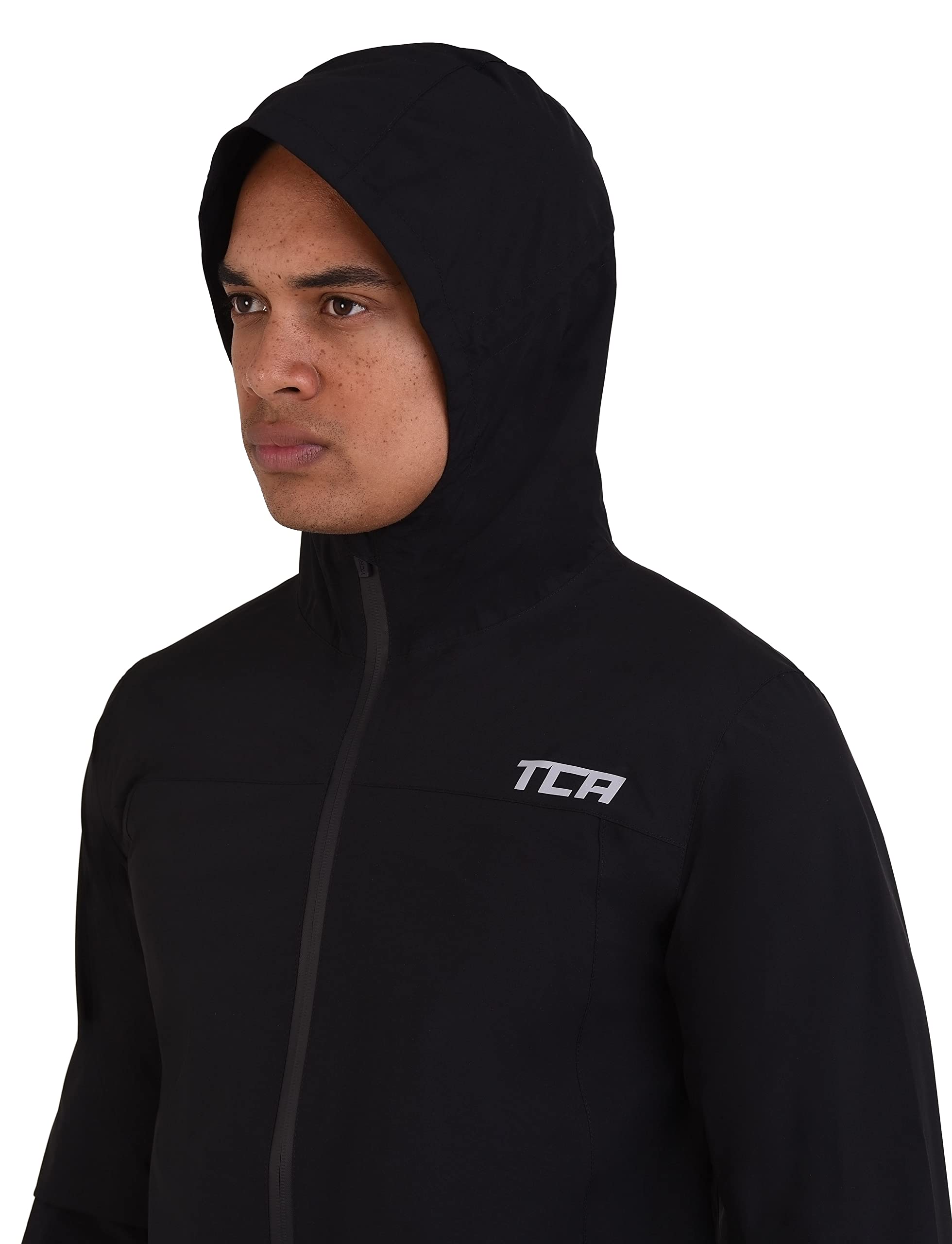TCA Chubasquero Running Impermeable Hombre Bolsillos
