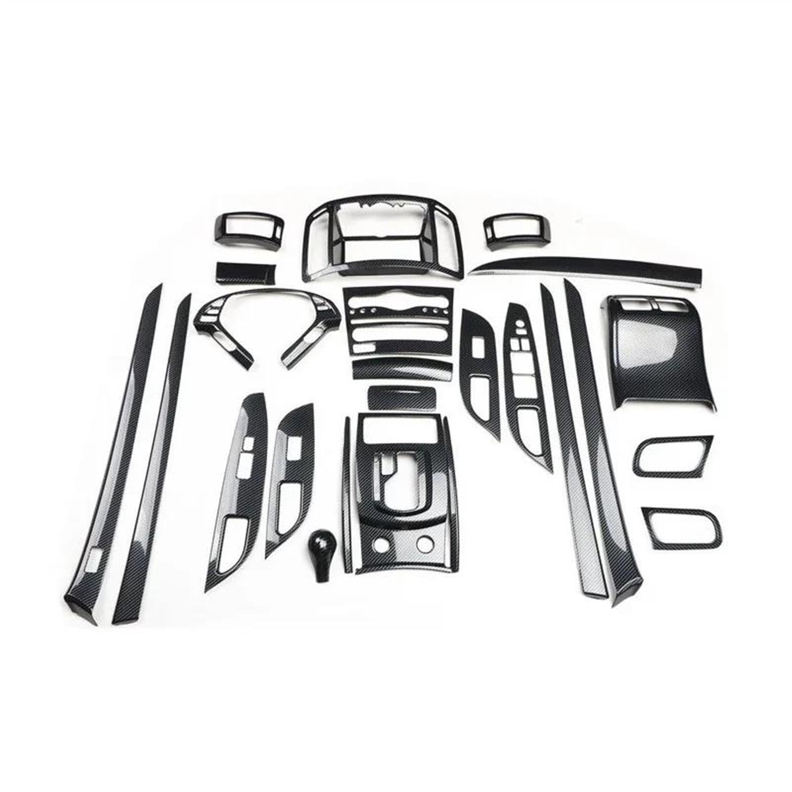 Piwine Abs Carbon Fiber Style Car Interior Gear Cover Trims Stickers For Infiniti G25 G37 2010 2011 2012 2013