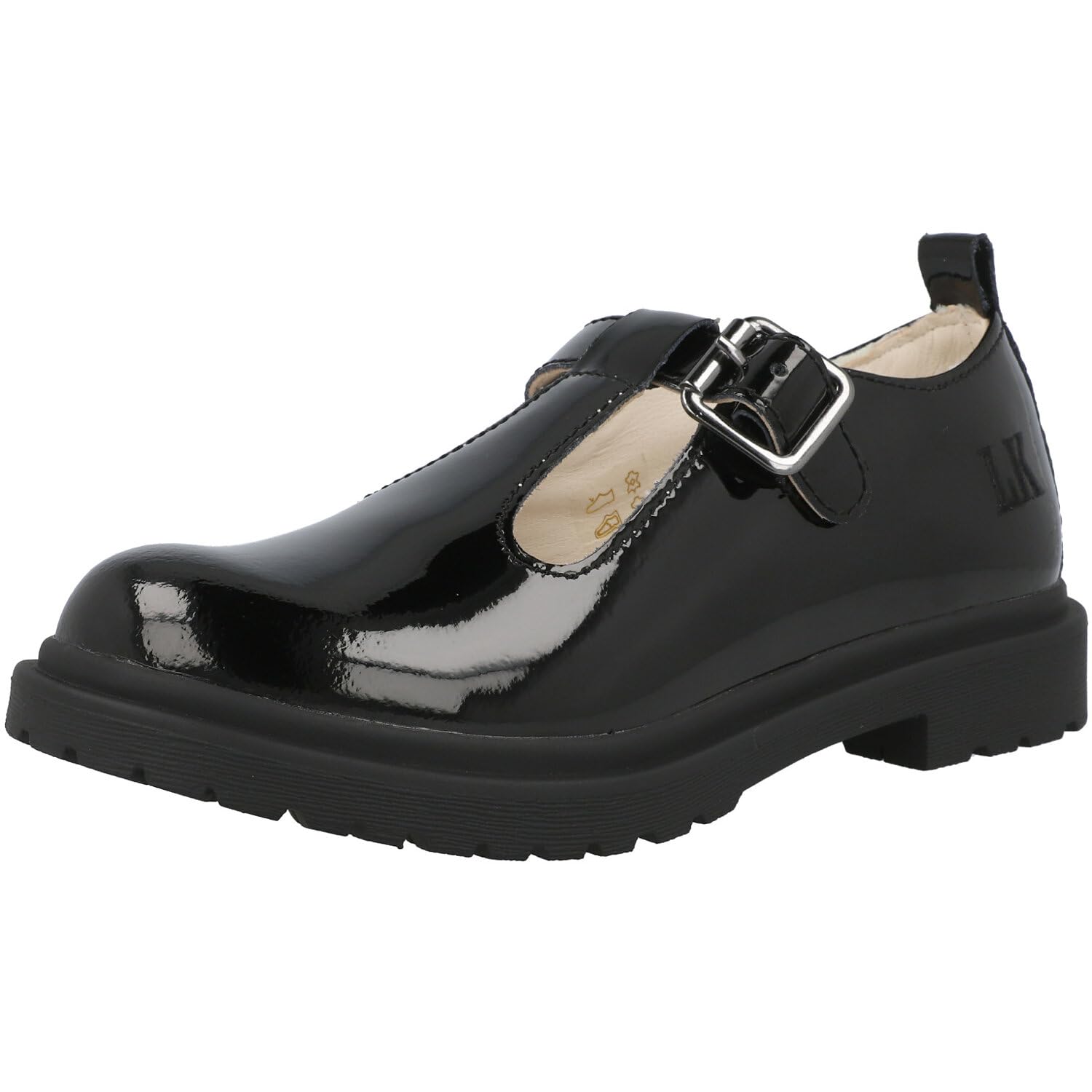 Lelli Kelly Miss LK Matilda Black Patent T-Bar School Shoes