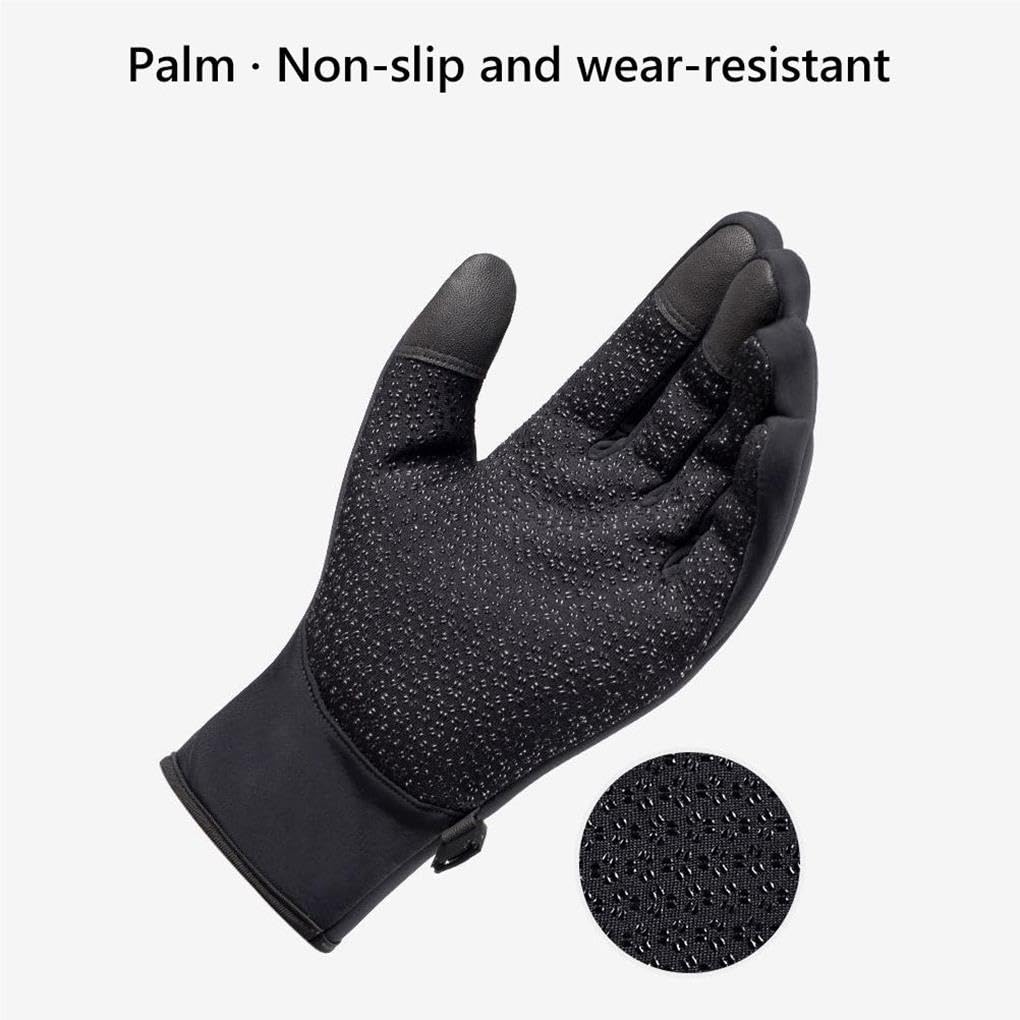 Winterhandschuhe, Handwickel, Fahrradzubehör, feine Verarbeitung, wasserdicht, Skiausrüstung, Wärme, praktisch, mehrfarbig, Schwarz/XL
