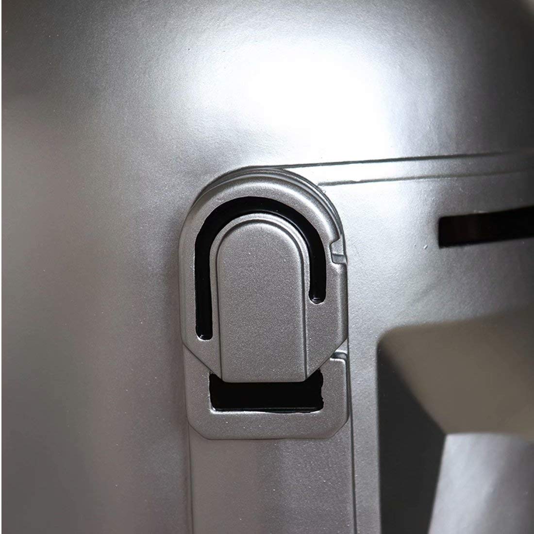 Buy Mandalorian Helmet with Electronic Voice Changer Metal PVC Full Head Mask Deluxe Helmet