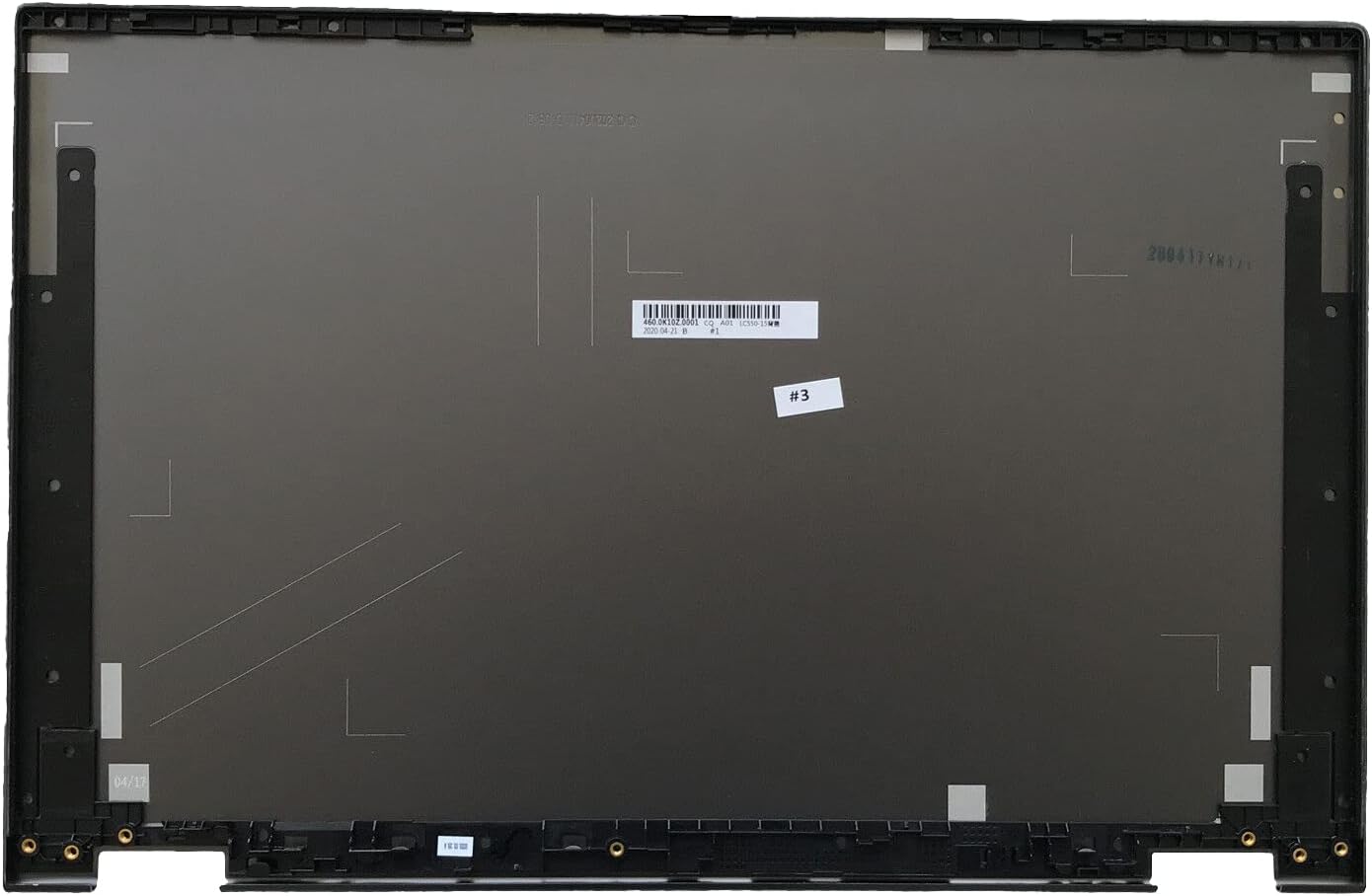 Replacement Laptop LCD Back Cover Top Case Rear Lid for Lenovo Flex 5 15 5 15iil05 5-15ITL05 Yoga C550 15 5CB0Y85681 5CB1B02477 Gray