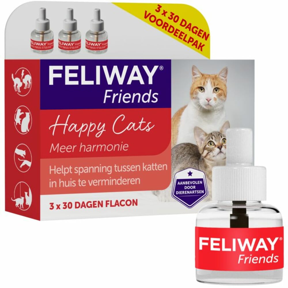 FELIWAY Friends 3 Flacons pour 30 Jours