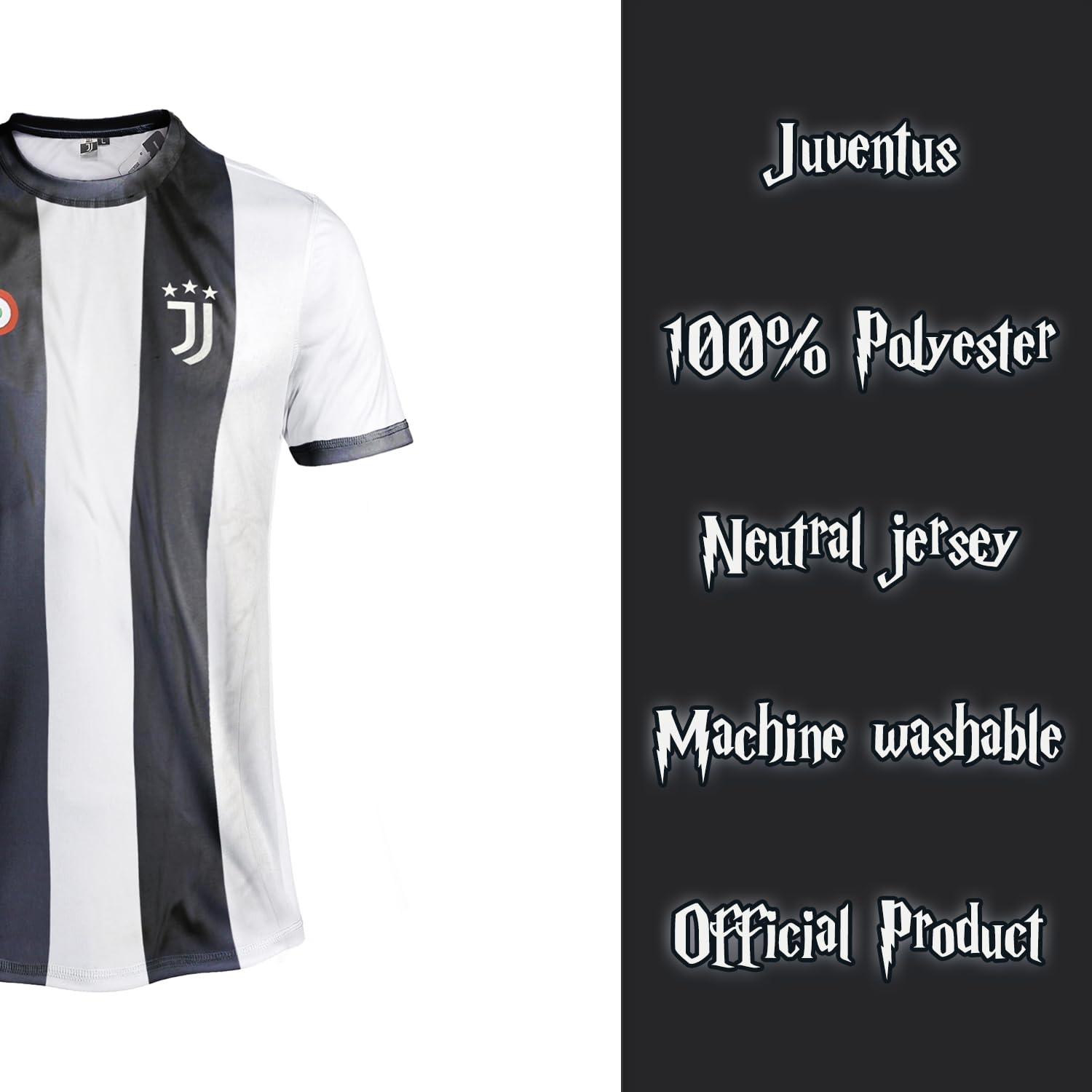 Juventus 2024 2025 koszulka piłkarska, neutralna replika