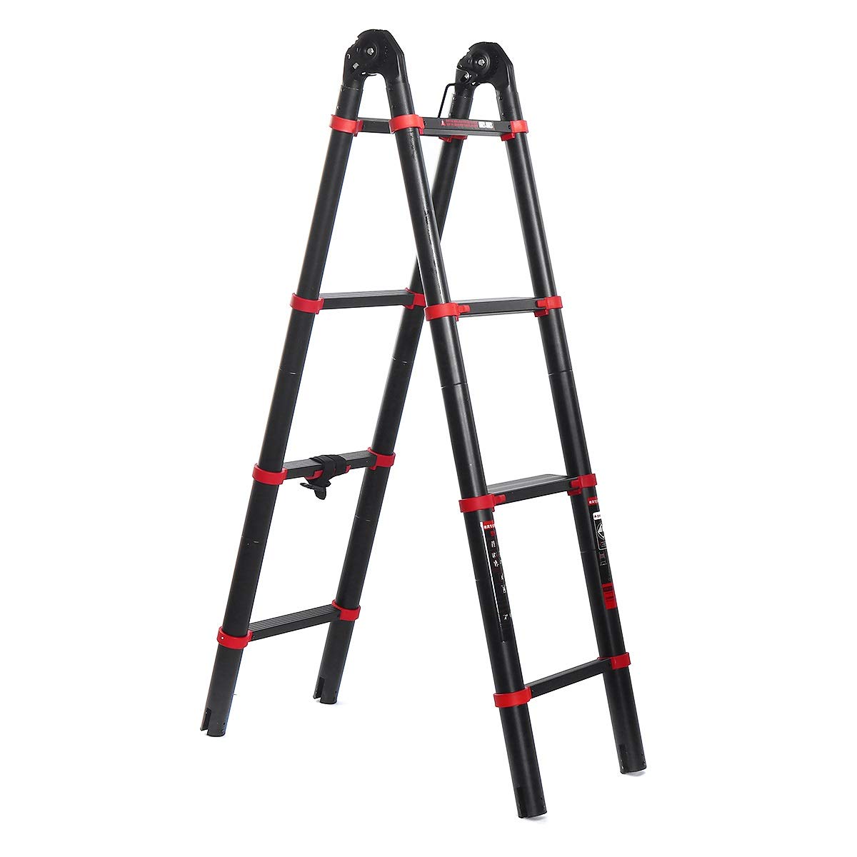 Buy WWY Telescoping Ladder Telescopic Tall Ladder, MultiPurpose Heavy Duty Folding Extension