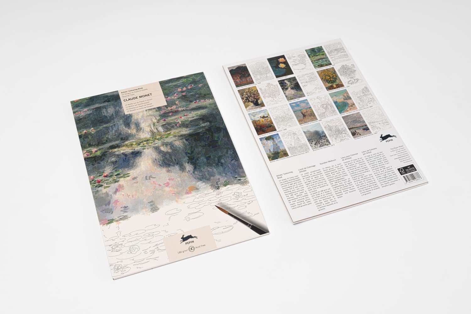 Claude Monet: Artists' Colouring Book