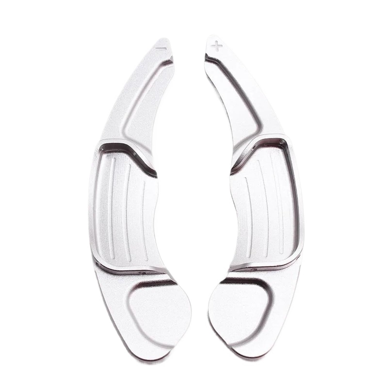 Bvfsxhs Silver Car Paddle Shift Accessories Car Steering Wheel Shift Paddles Extension For Ford For Mondeo 2013-2019 For Taurus Edge 2015-2019(Silver)
