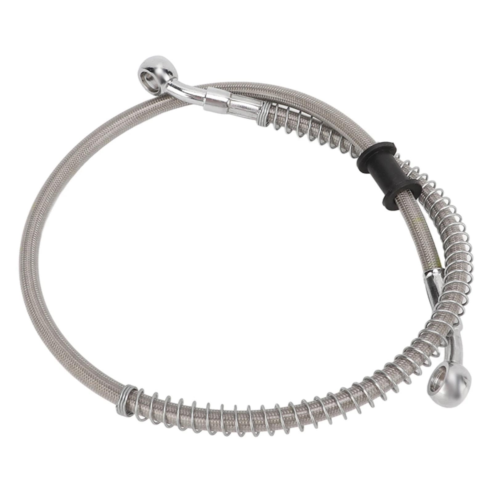 Ksxzw Silver Motorbike Part 70Cm Motorcycle Brake Line Universal Fuel Hose For Motorbikes