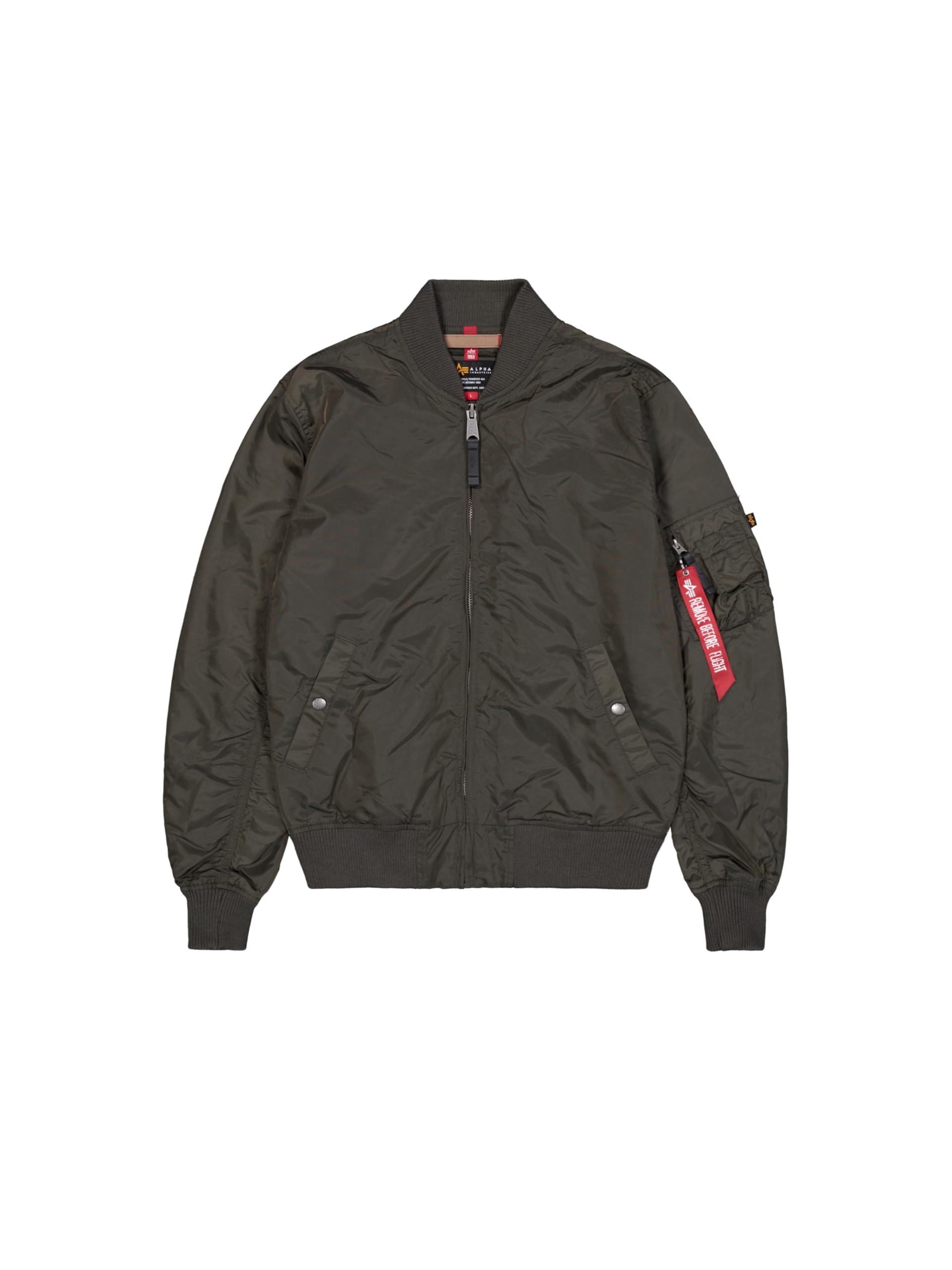 Alpha Industries MA-1 TT Bomber Jacket for Men Rep.Grey