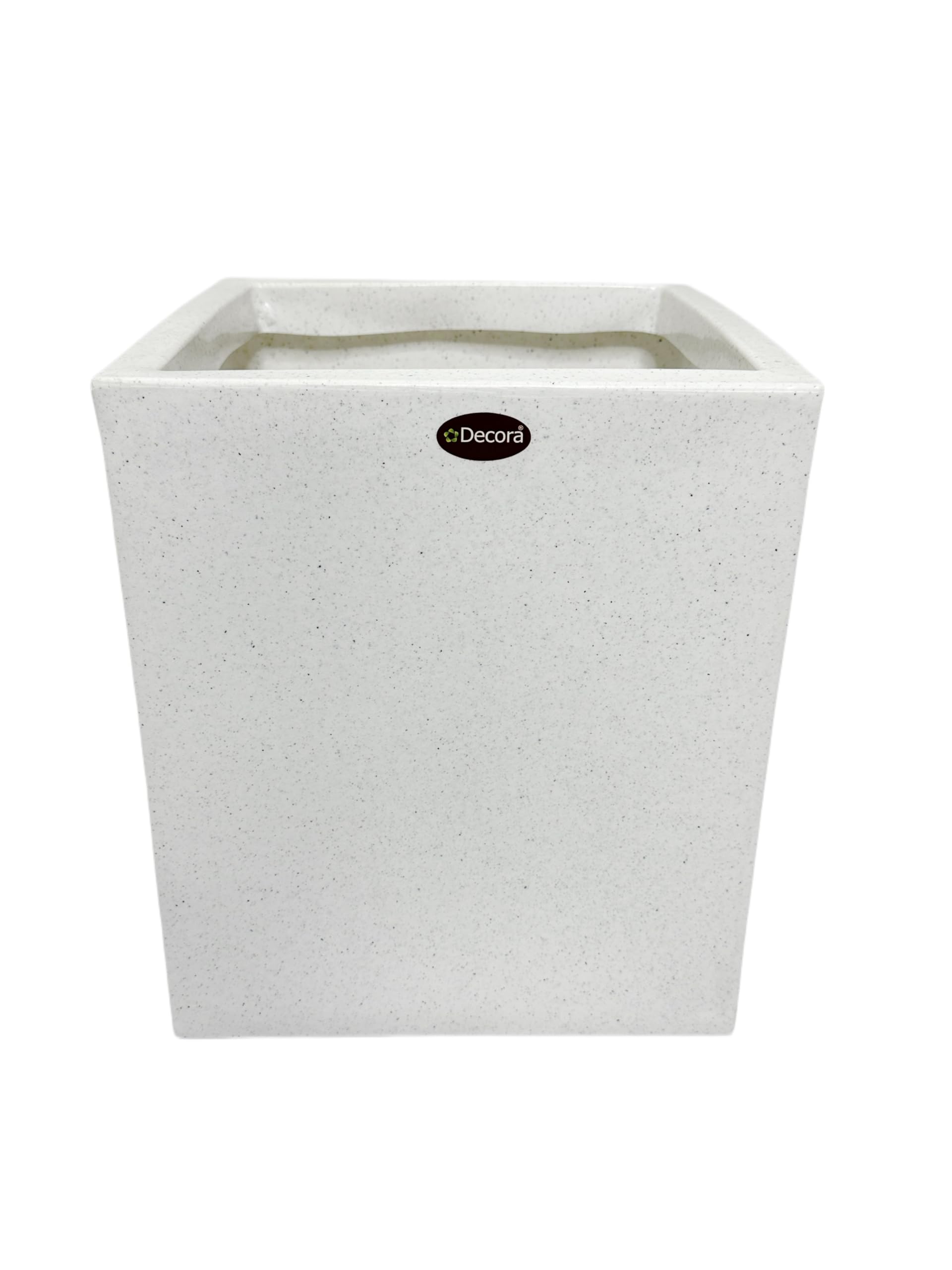 Decora Plain Cube Tropic Pot (PCT 12)(Stone White)(Small)(with Drainage Hole) || Pots for Plants Polymer || Indoor-Outdoor || Non-Breakable || Recyclable || Plant Directly || (B0CW9ZMG23) Amazon Price History, Amazon Price Tracker