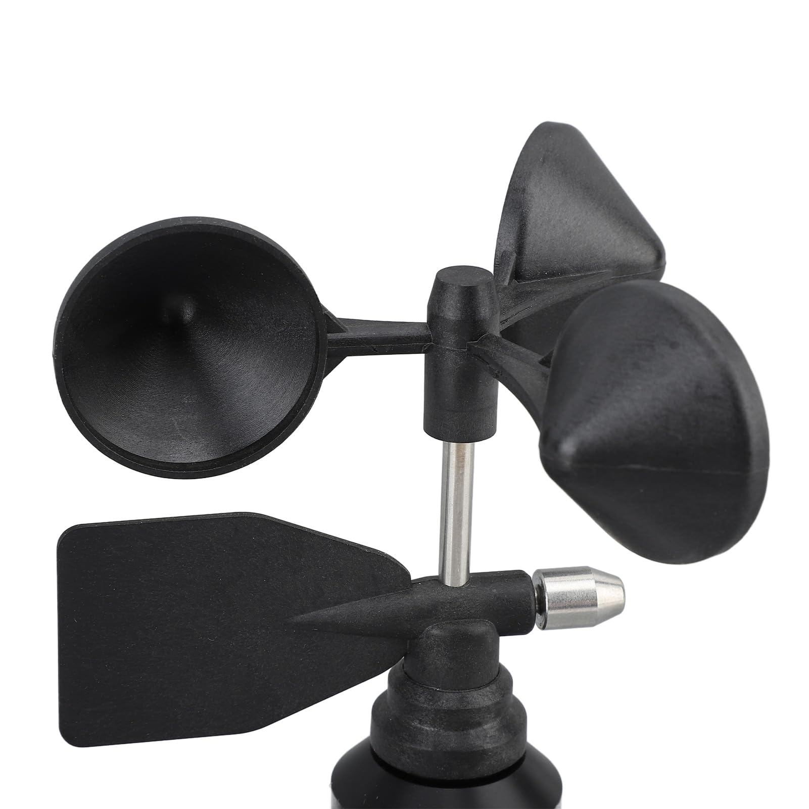Acouto Anemometro Meteorologico Sensore Anemometro per Misuratore Meteorologico della velocità del, Strumento di Misurazione della Direzione della velocità del Cablato 5 in 1 per Meteorologia e