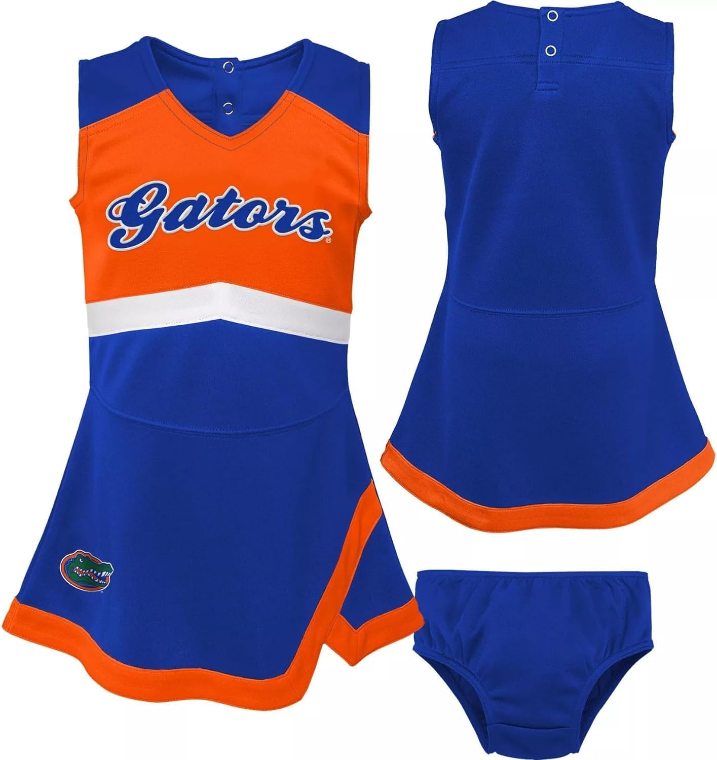 Outerstuff Girls Infant NCAA Cheer Captain Jumper Dress
