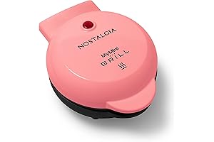 Nostalgia MyMini Personal Electric Grill: The Ultimate Space-Saving Burger Making Machine