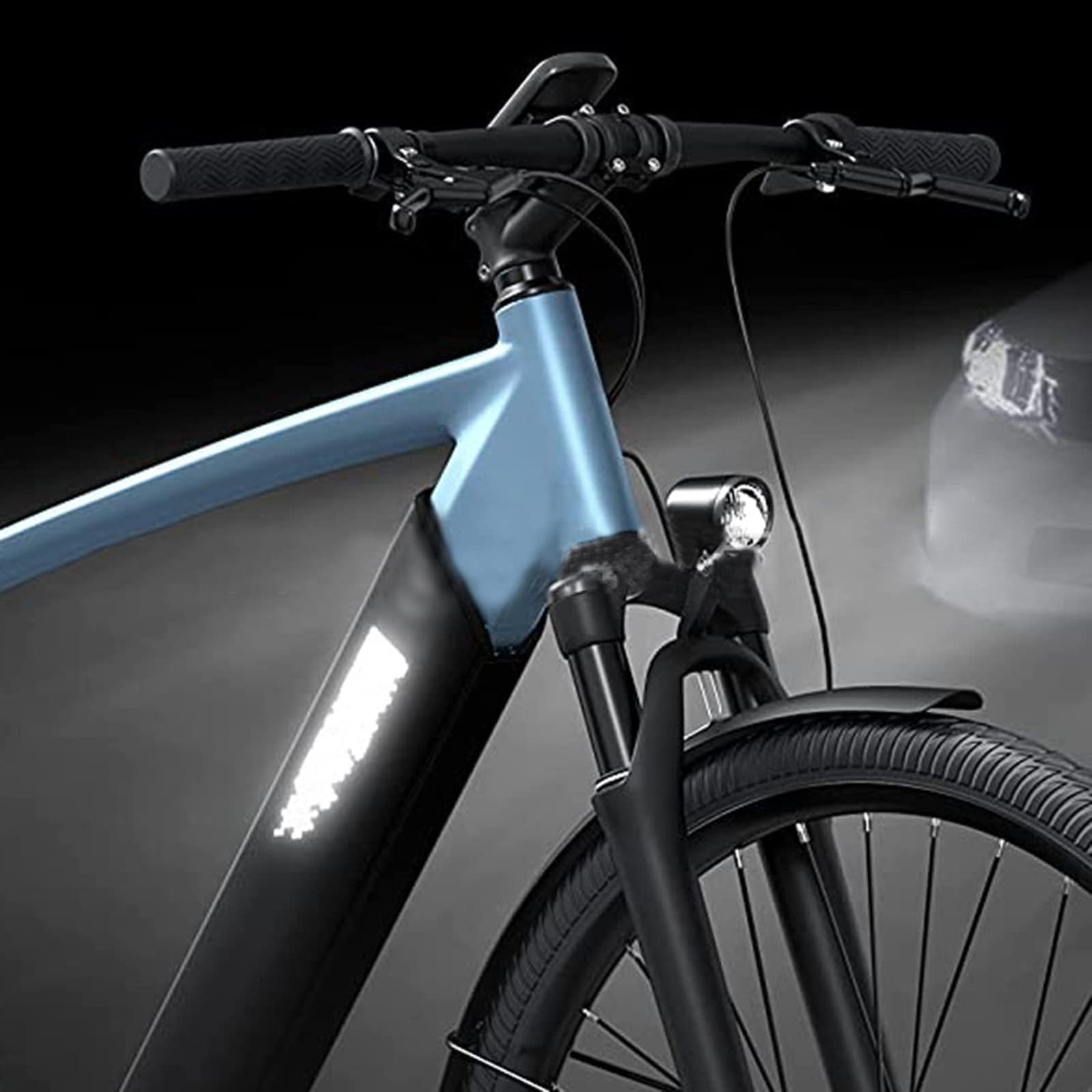 E-Bike Battery Case Dustproof Electric Bicycle Frame Protective Cover Reflective Bicycle Battery Bag Case E-bike Battery Protective Cover
