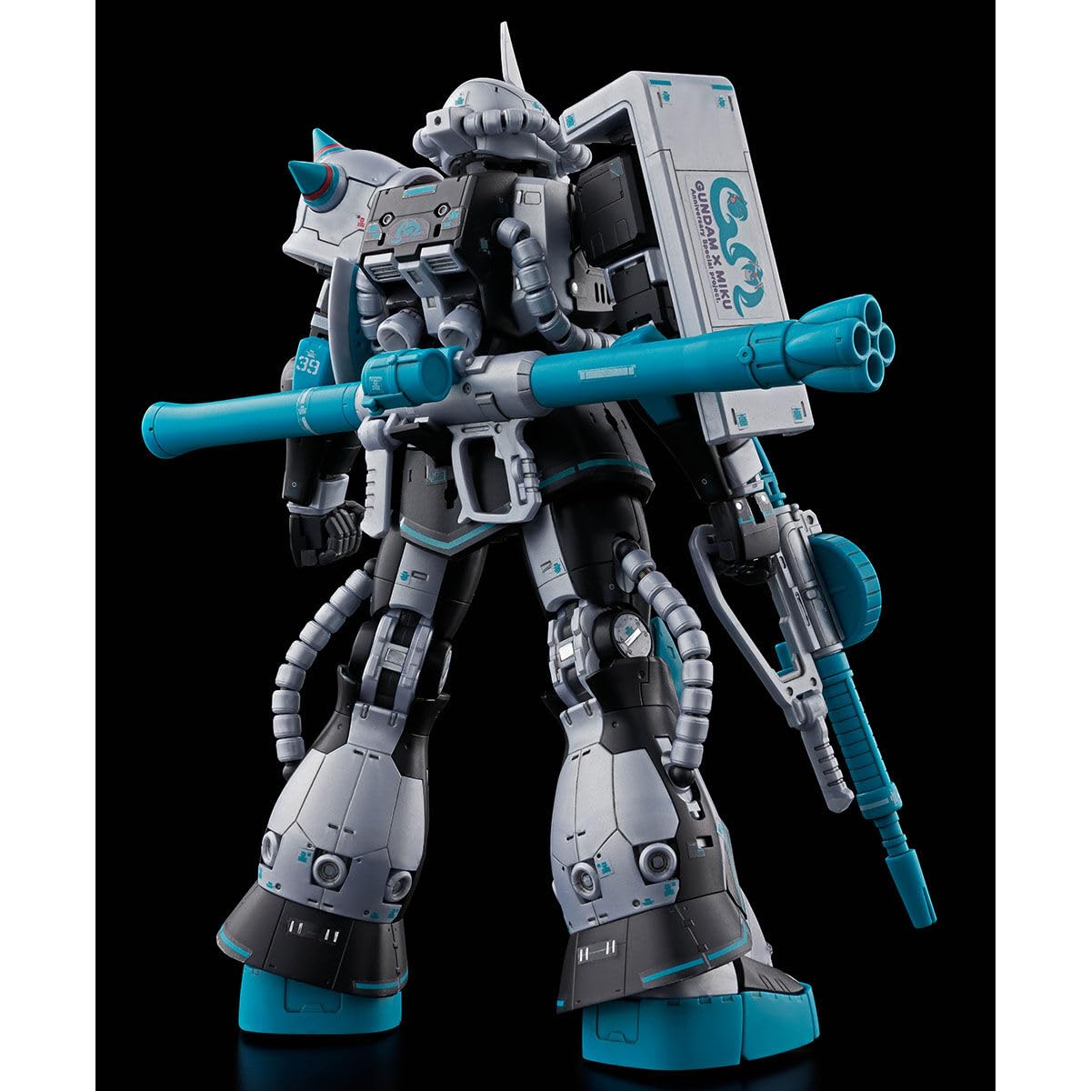 Amazon | RG 1/144 MS-06S ザクII [初音ミクVer.] 色分け済み 