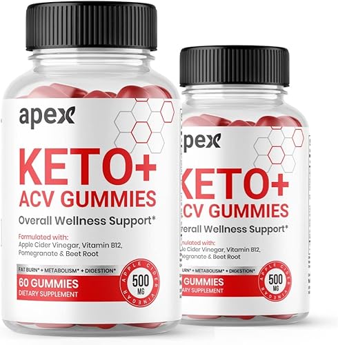 Lomilan Apex Keto Gummies Apex Keto ACV Gummies 120 Count Pack of 2
