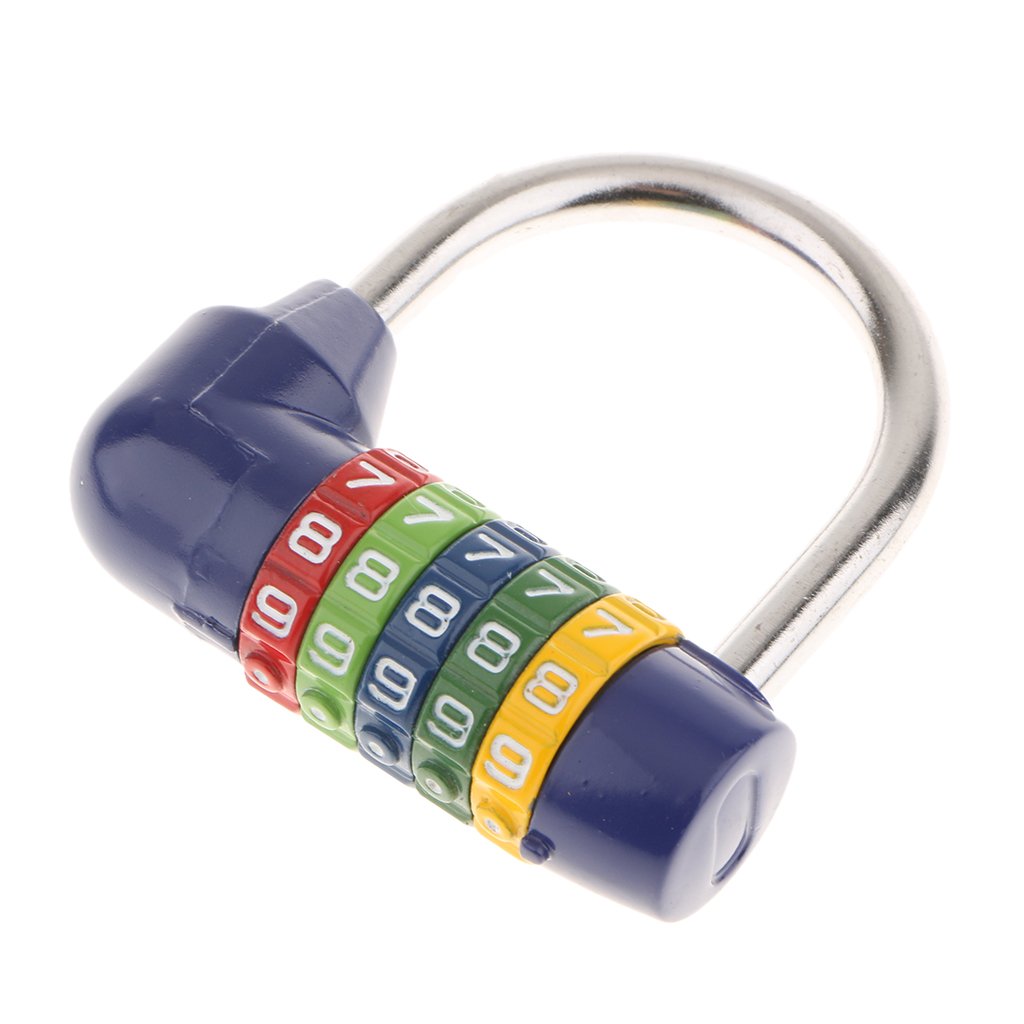 Cadenas à combinaison étanche 4 chiffres en alliage de zinc