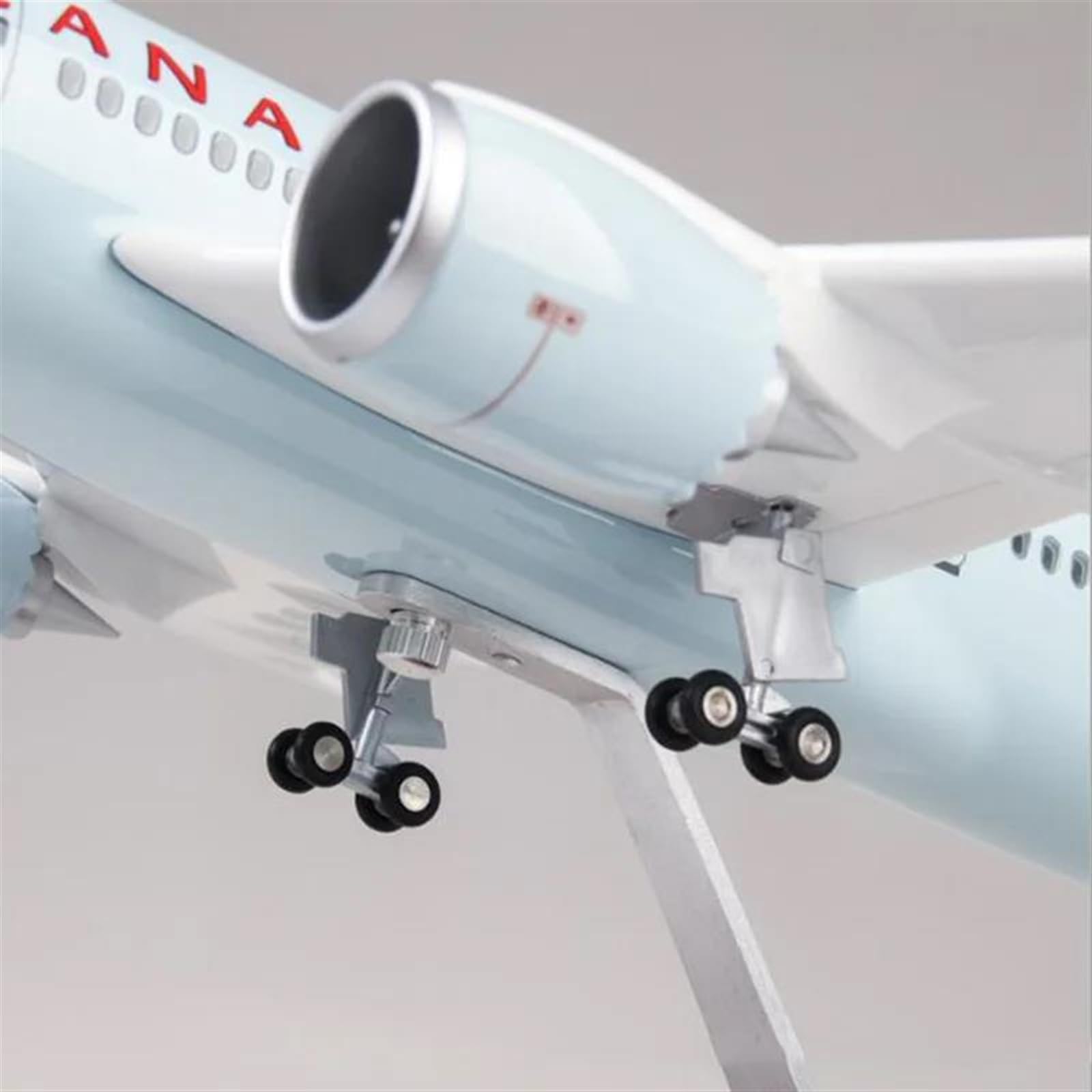 Modelo Diésel A Escala 1/130 para Avión De Resina Boeing B787 De Air Canada con Pantalla De Colección Estática De Luces(No Light)