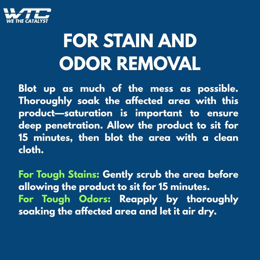WTC Urine Destroyer Plus Dog, 500 ml, Enzymatic Formula, Quick Action-Cleans,Deodorizes, Disinfects & Home,Pet Areas,Garden & Doctor clinics | Dog Potty and Pee Area Cleaner | Urine Odour Remover 1