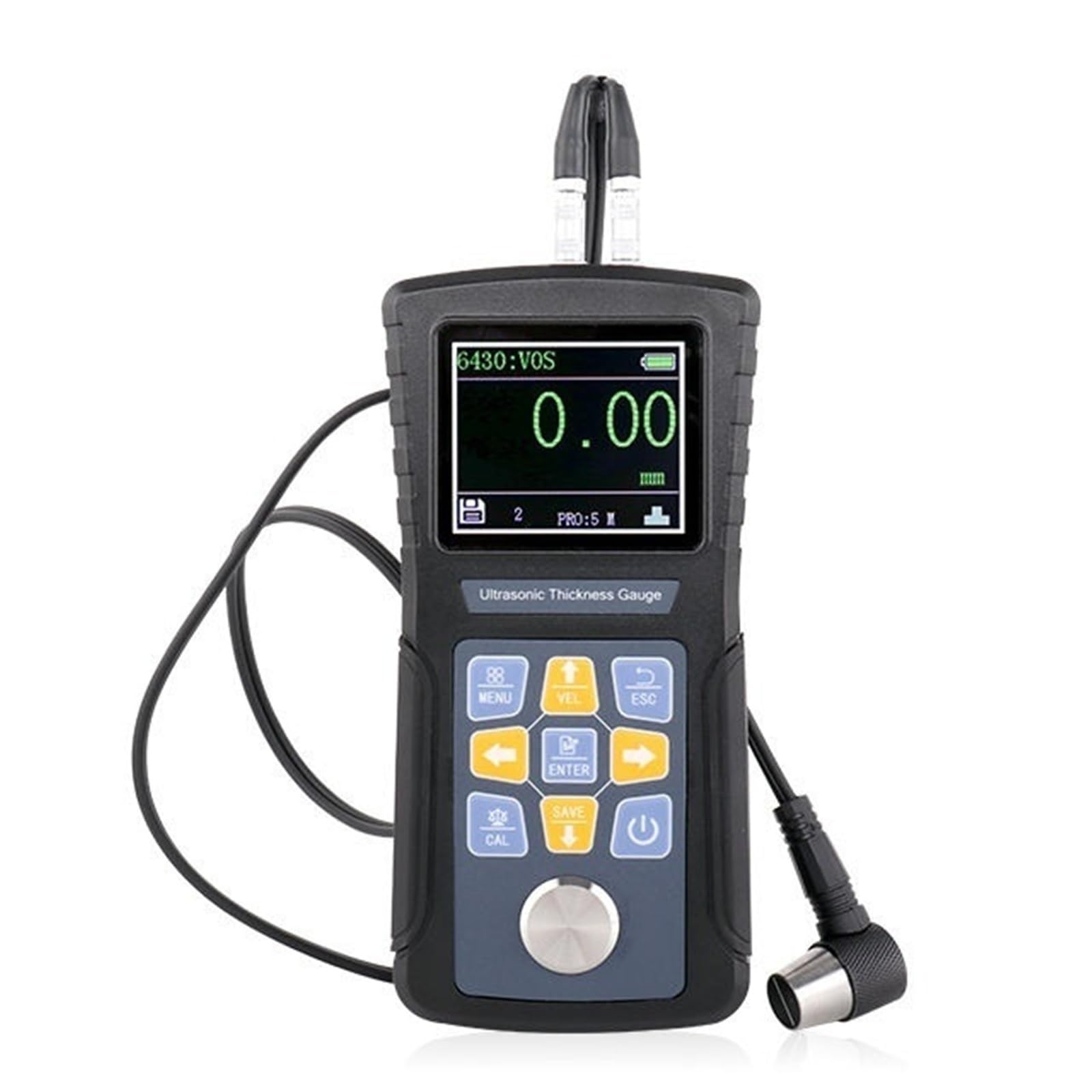 Thickness Gauge Handheld Thickness Meter for Fast Non Destructive Testing and Reliable Quickly Measure Results Ultrasonic Gauge