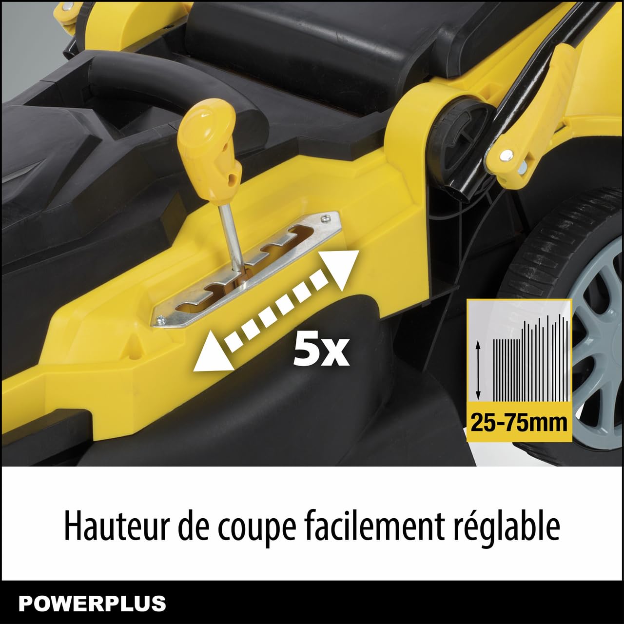 POWERPLUS POWXG6251 - Cortacésped 1600w 380mm