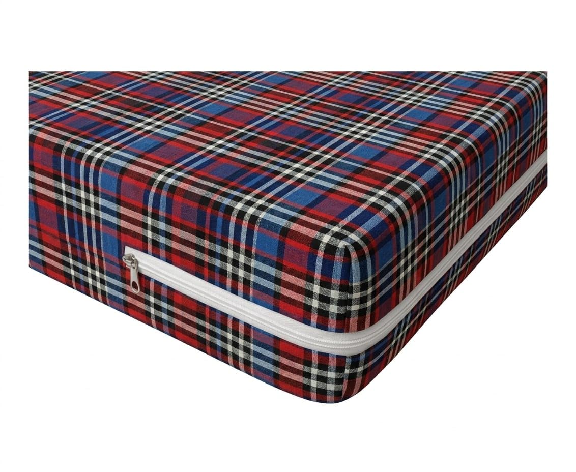 KSHI Single Bed Cotton Blend Mattress Protector 3x6 Ft, Multicolour Mattress Cover with Full Zipper, Breathable, Washable & Hypoallergenic Pack of 2 (2, 36x72x5 Inch)-image-21