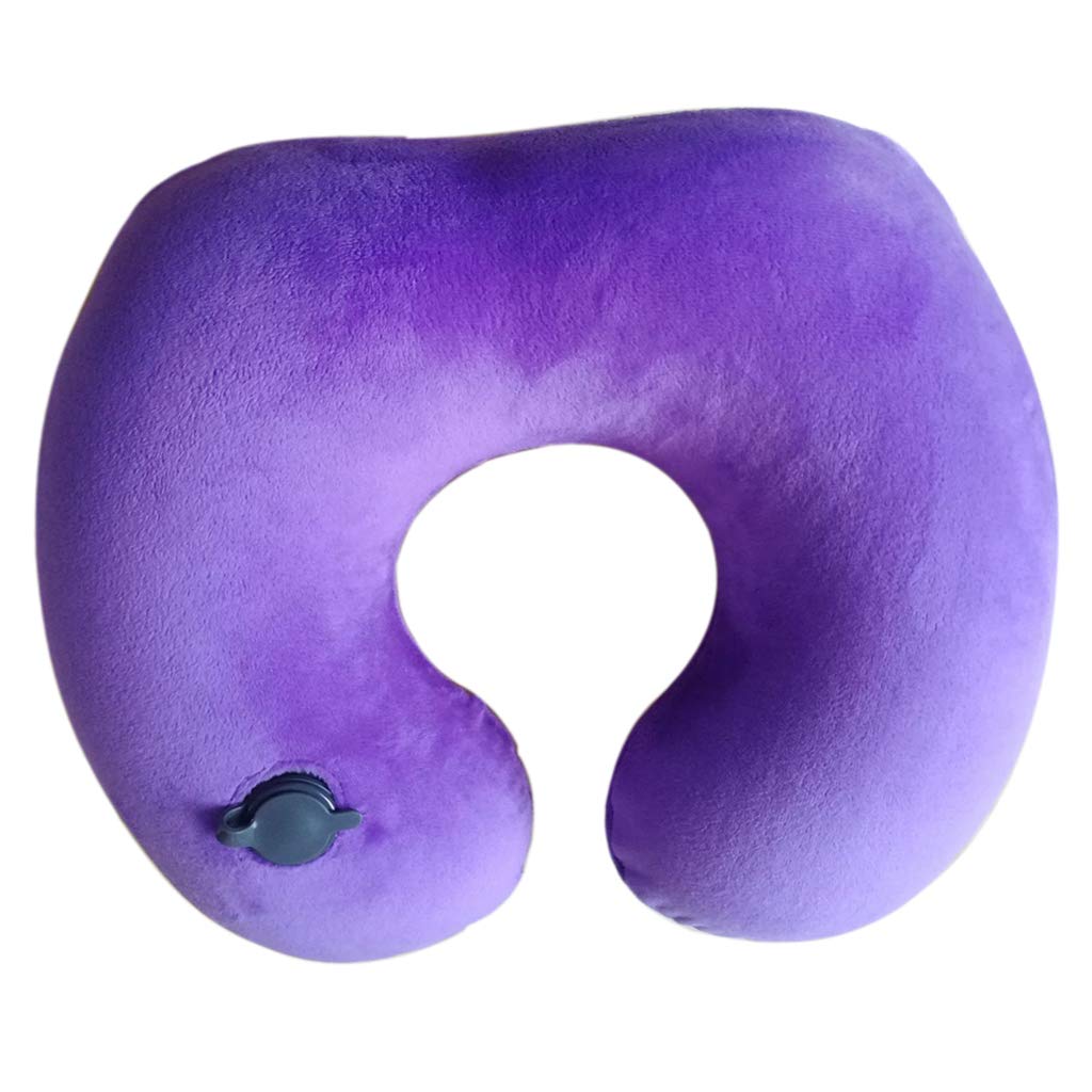 ARTISOUL® Travel Airplanes Soft Velvet Inflatable Neck Pillow for Children | Bedding | Bed Pillows