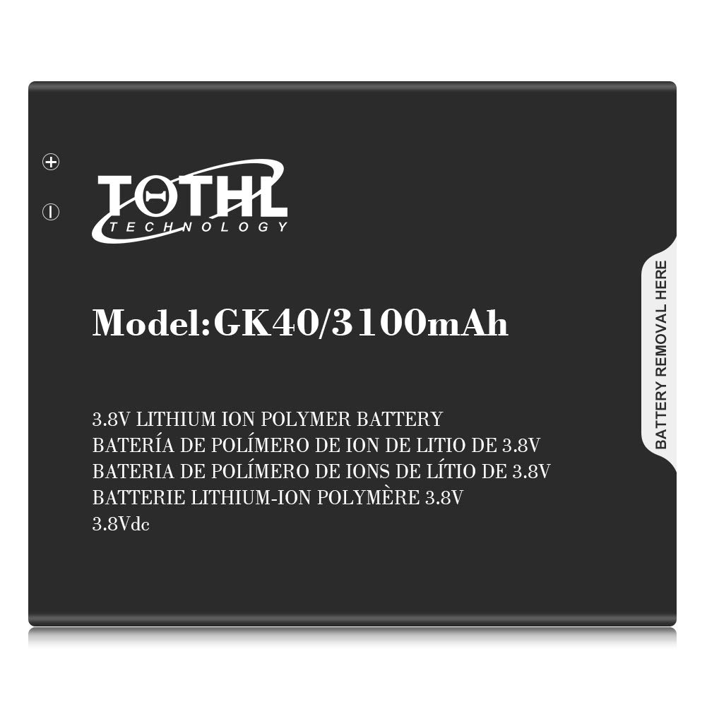 TQTHL GK40 Battery Replacement for Moto G4 Play, E3, E4, G4 Play, G5, XT1601, XT1607 XT1609, XT1765, XT1766, XT1767PP, XT1768