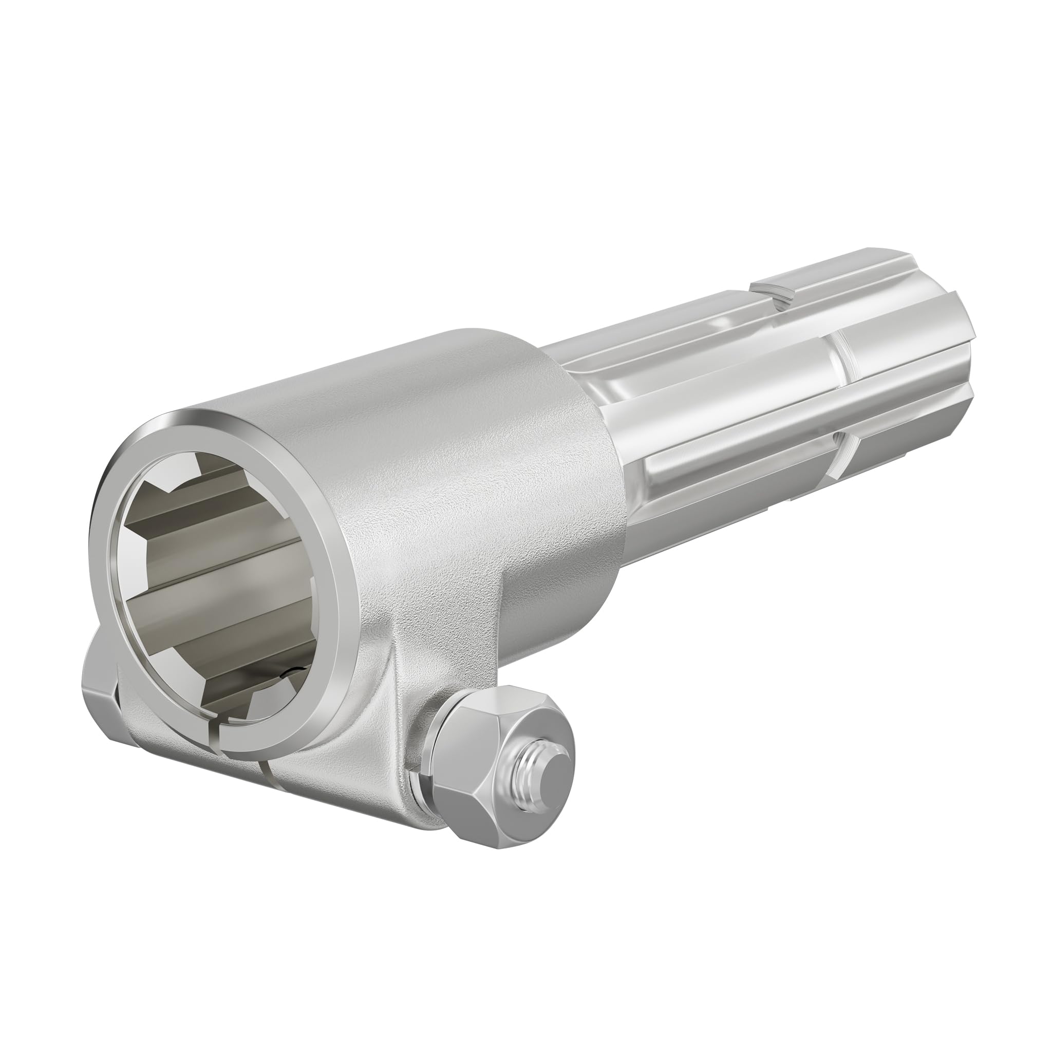 WilTec Toma de Fuerza, PTO 160 mm Casquillo con Eje Estriado 1 3/8" 6 Eje de Salida 1 3/8" 6 Tractor