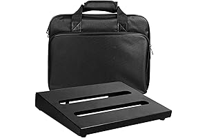 14'' x 10.6'' Guitar Pedalboard with Carry Bag (M-14)