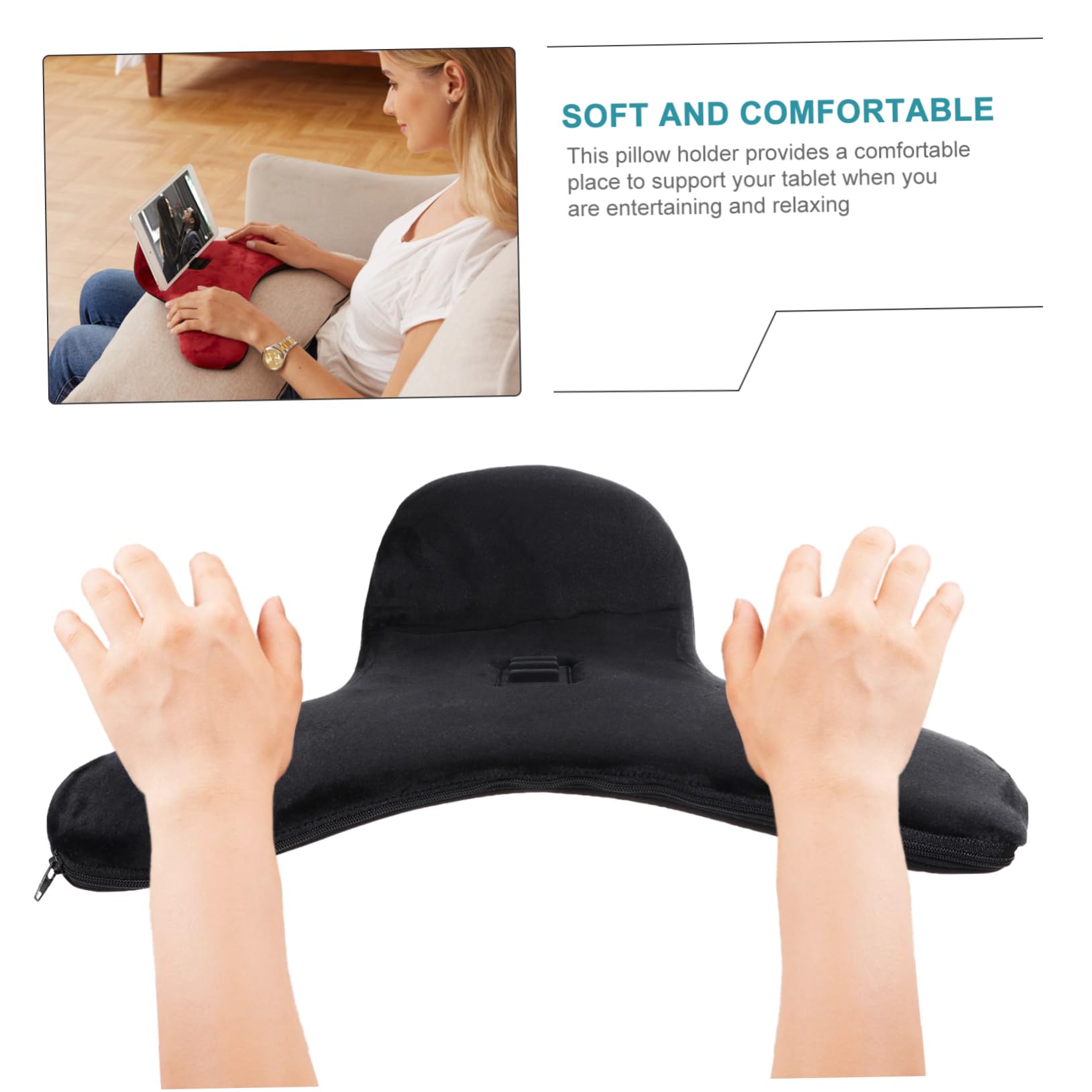 Uonlytech 1pezzi Supporto per Telefono Multi-angolo Supporto da Tavolo per Telefono Design Cerniera Facile da Smontare e Pulire da Scrivania per Tablet e Telefoni