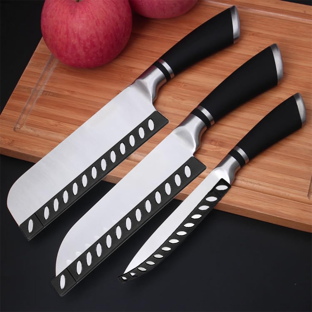 RXKFIGX 20Pcs Housse de Protection pour Couteaux de Cuisine Protections De Lame en Plastique Protège Lame pour Couteaux Protège Couteaux de Taille Variable pour Couteaux de Cuisine Couteaux à Fruits RXKFIGX 20Pcs Housse de Protection pour Couteaux de Cuisine Protections De Lame en Plastique Protège Lame pour Couteaux Protège Couteaux de Taille Variable pour Couteaux de Cuisine Couteaux à Fruits