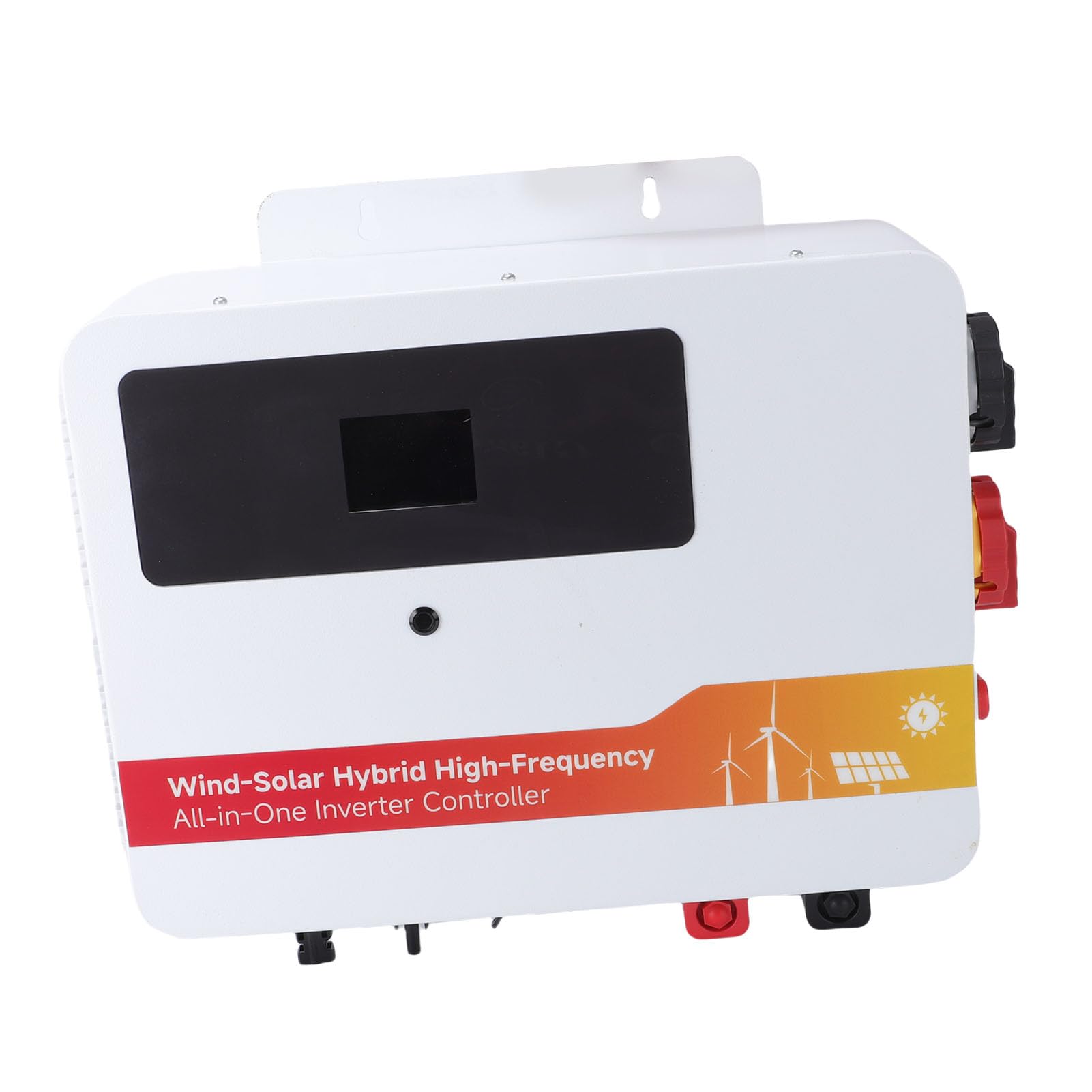 Marhynchus Hybrydowy Regulator ładowania energią słoneczną o Mocy 1000 W, Technologia Podwójnego MPPT z Blachy, Duży Wyświetlacz LCD do Systemów Energii Odnawialnej Poza siecią