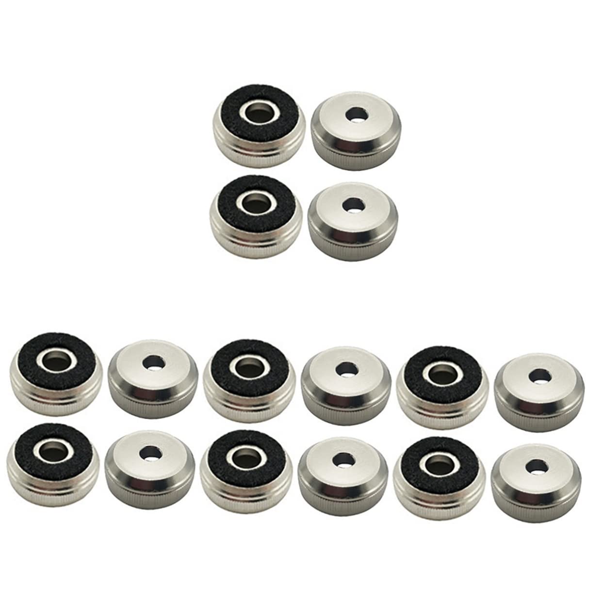 TOYANDONA 4 Sets Trompete Wartung Unteren Top Kolben Abdeckungen Ventil Kappen Kit Taste Ventile Spielbarkeit Haltbarkeit
